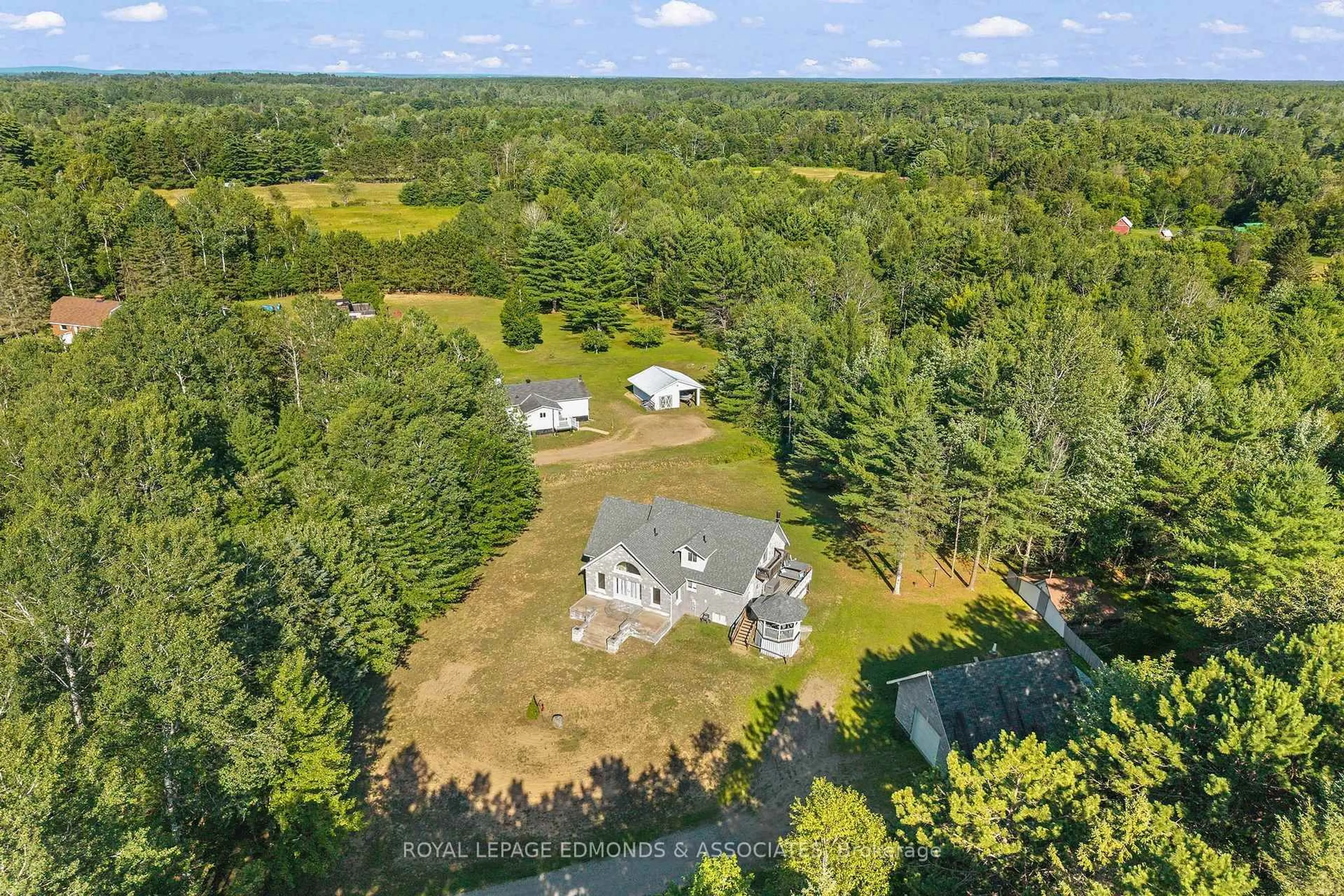 A pic from outside/outdoor area/front of a property/back of a property/a pic from drone, unknown for 219 Zanders Rd, Pembroke Ontario K8A 6W8