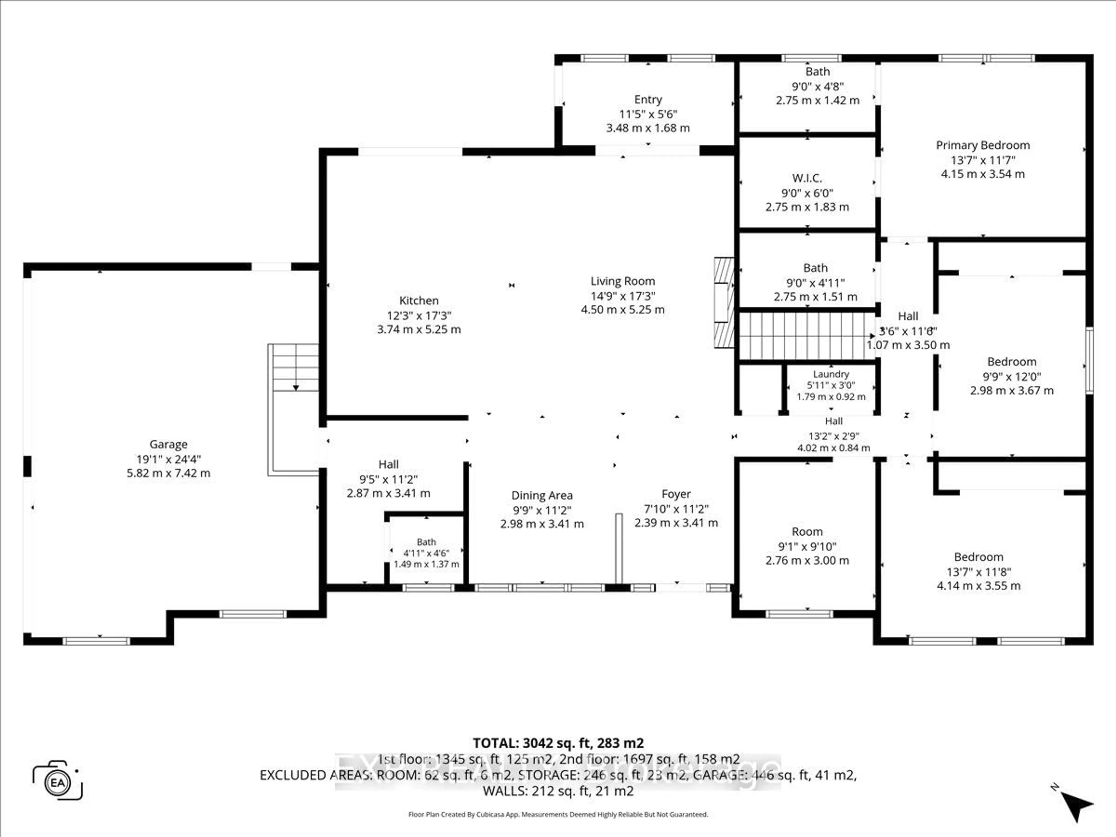 Floor plan for 72 Darcys Way, North Grenville Ontario K0G 1J0