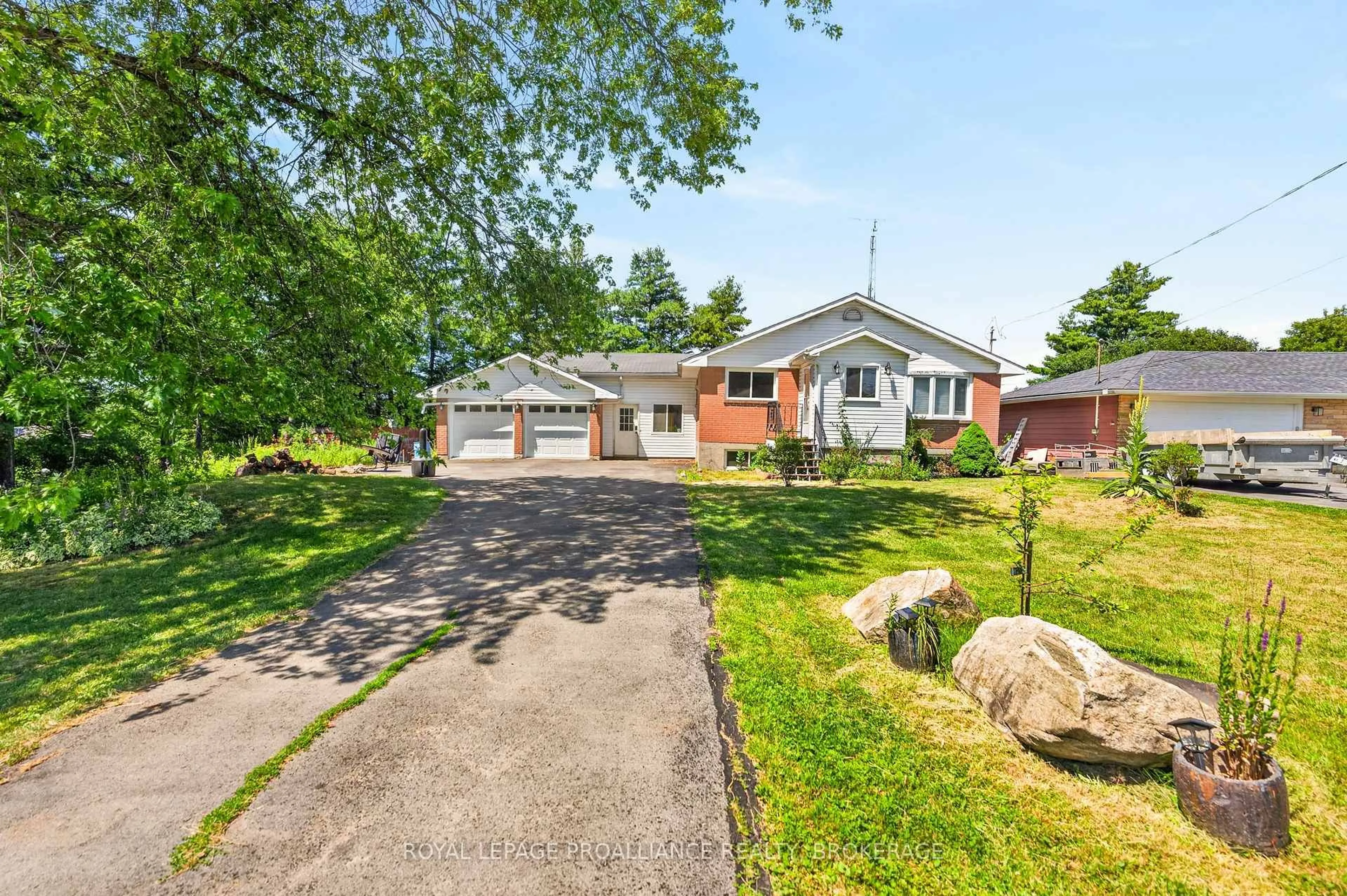 A pic from outside/outdoor area/front of a property/back of a property/a pic from drone, street for 2219 Mckendry Rd, Kingston Ontario K0H 1S0