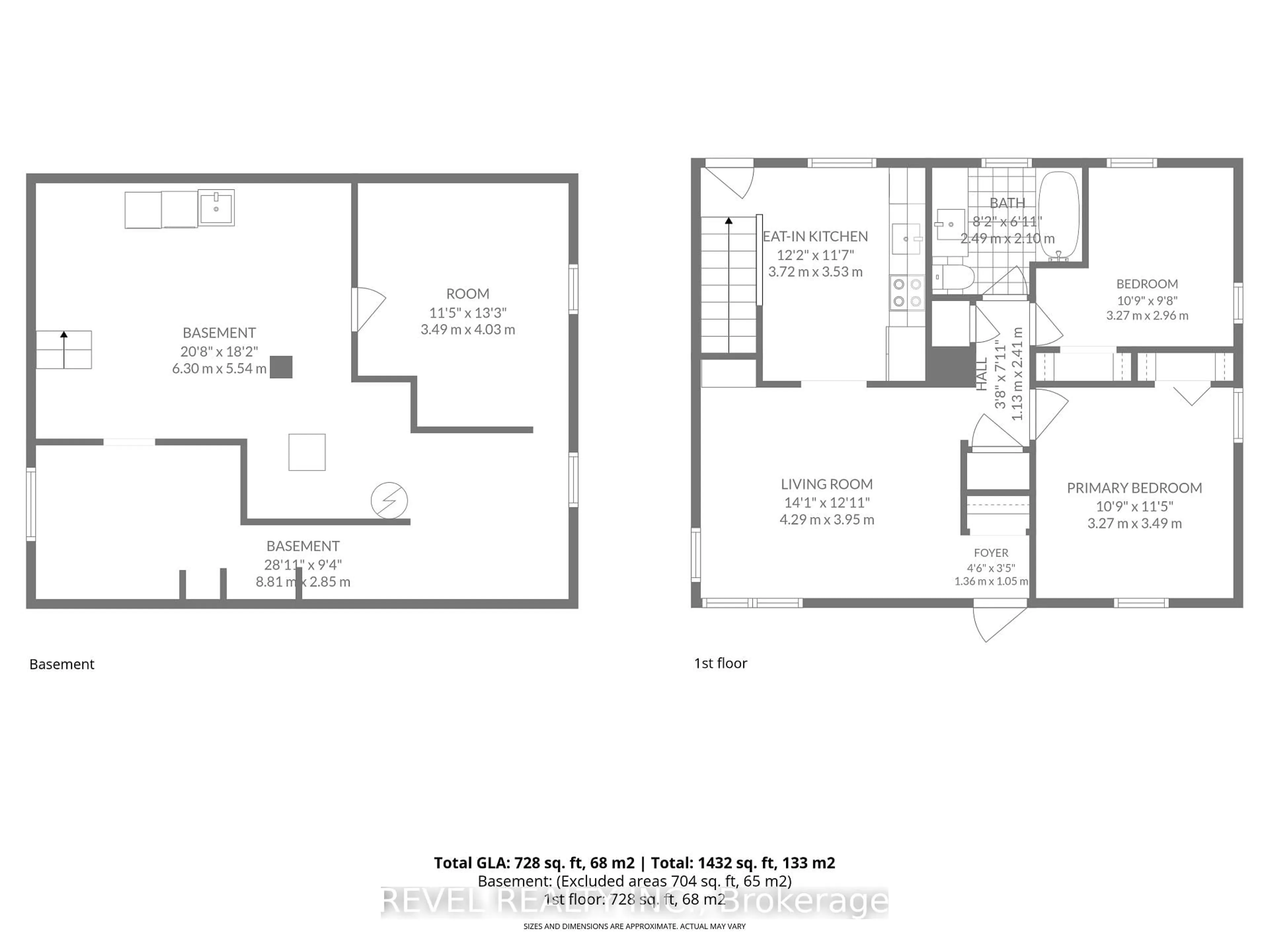 Floor plan for 27 Frank St, Brantford Ontario N3T 5C8