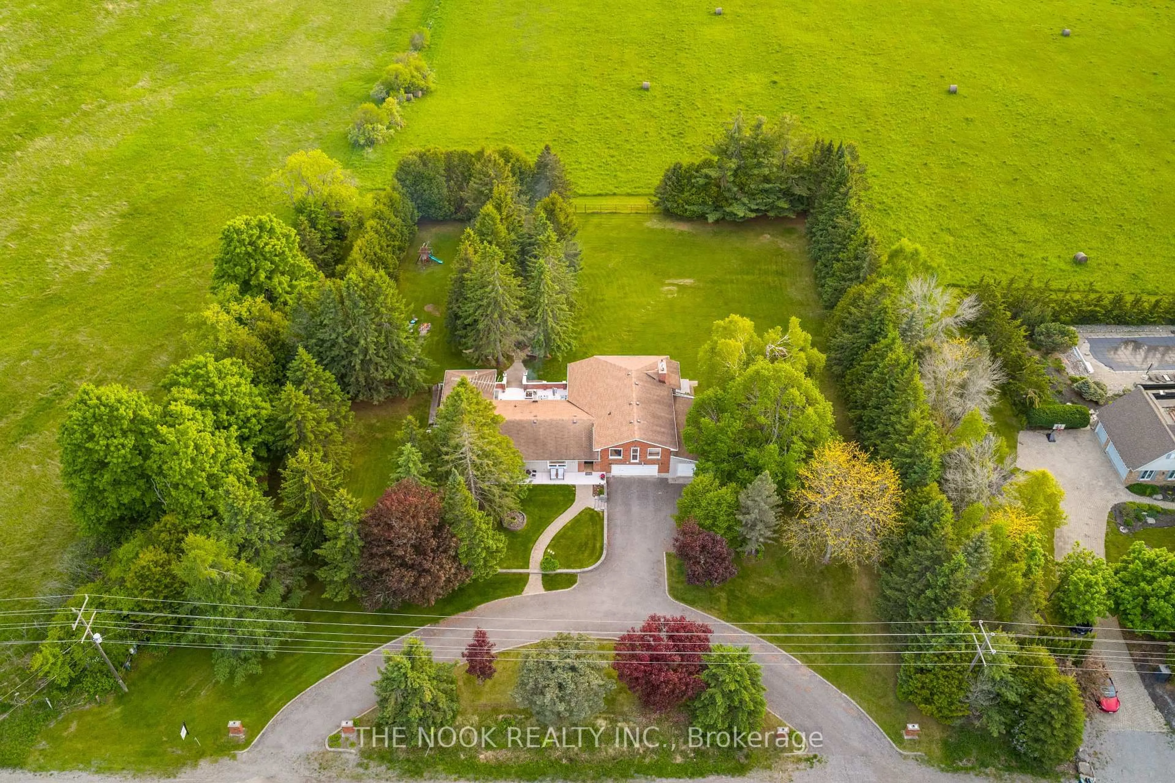 A pic from outside/outdoor area/front of a property/back of a property/a pic from drone, unknown for 201 Ski Hill Rd, Kawartha Lakes Ontario L0A 1A0