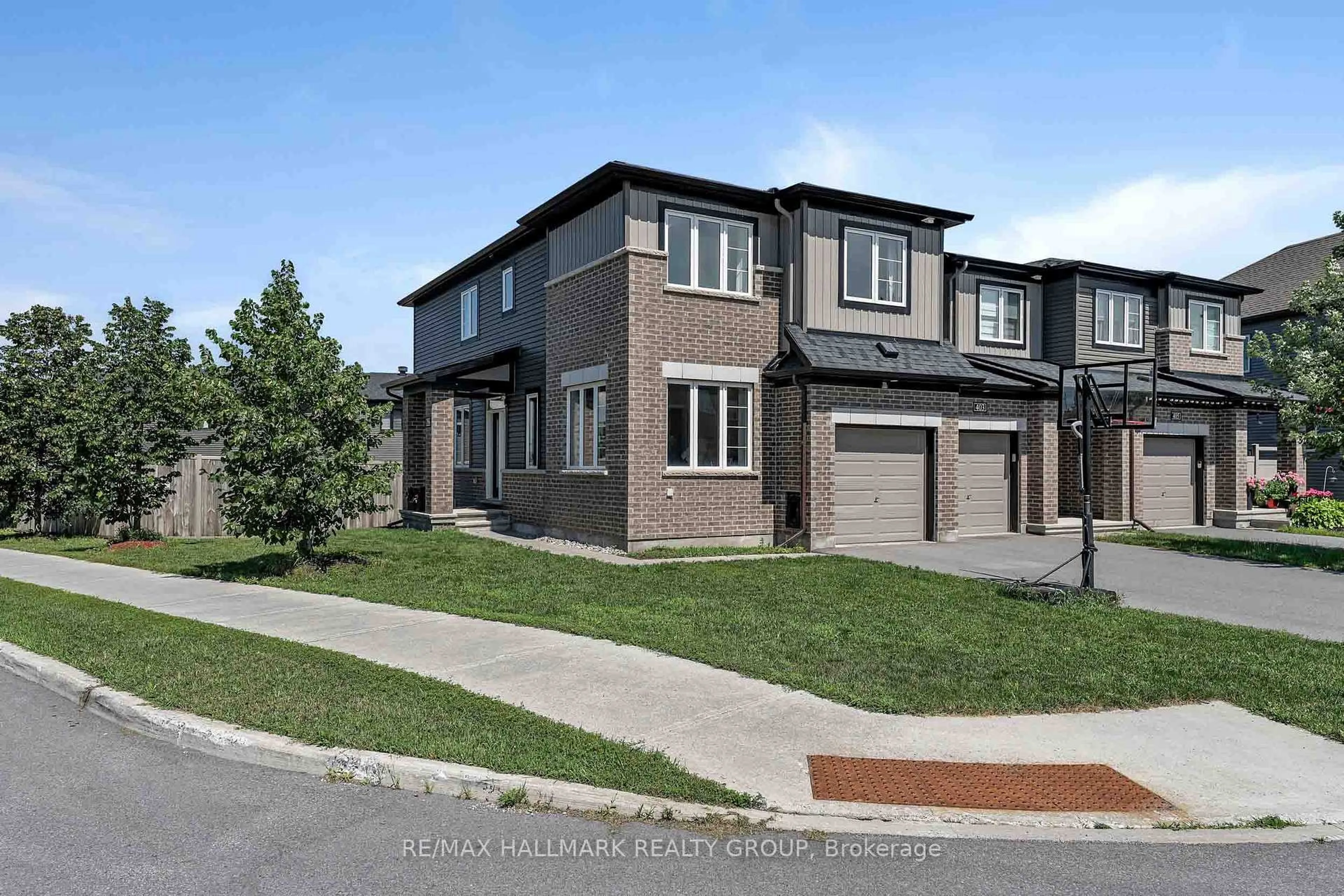 Home with brick exterior material, street for 196 Bending Way, Ottawa Ontario K2J 6P2