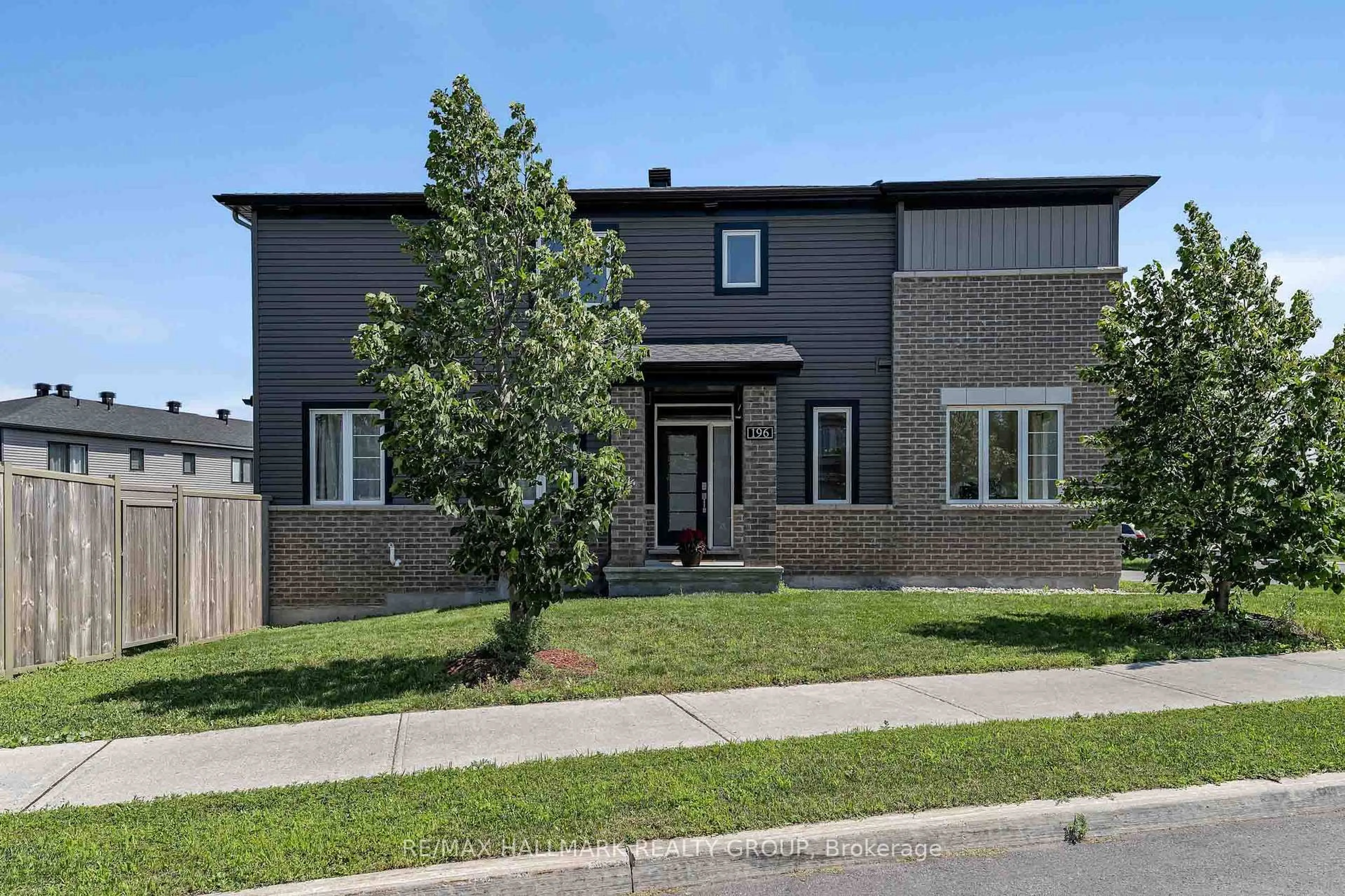 Home with brick exterior material, street for 196 Bending Way, Ottawa Ontario K2J 6P2