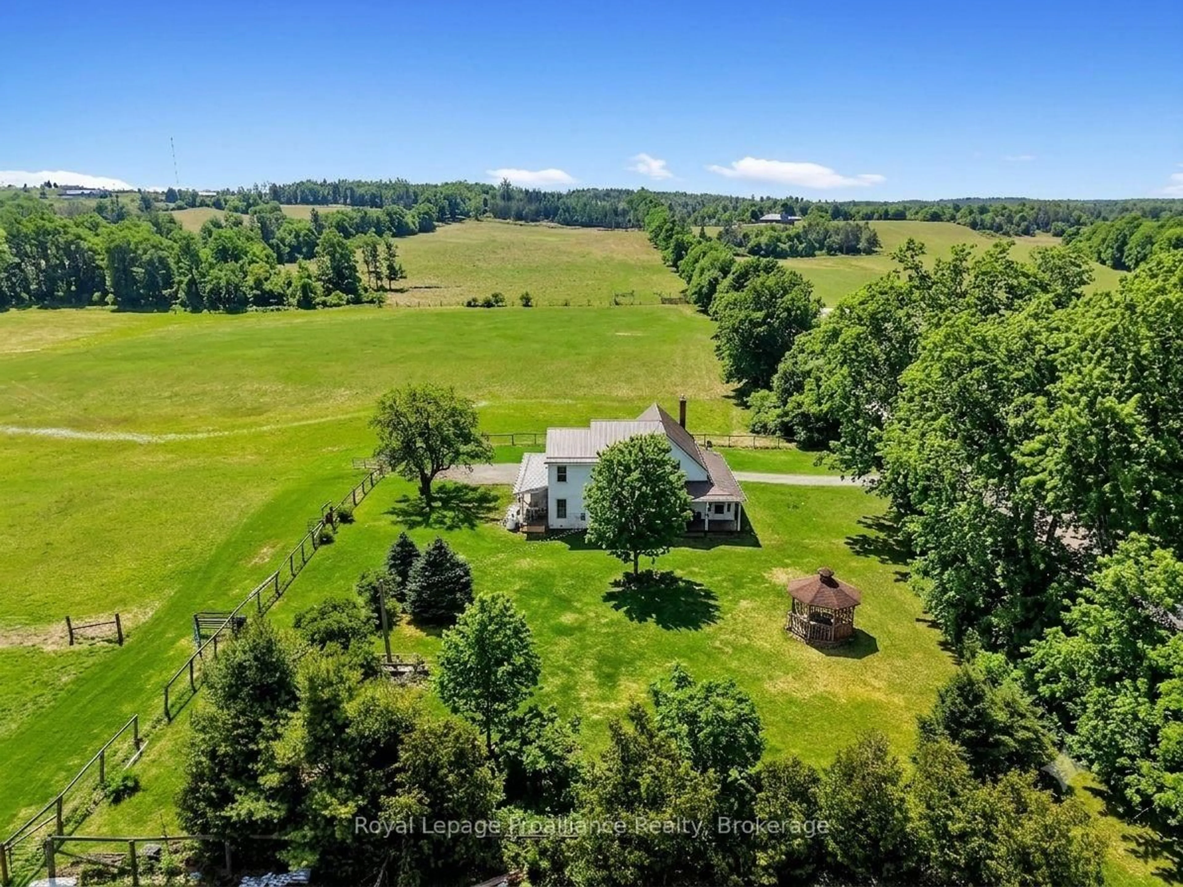 A pic from outside/outdoor area/front of a property/back of a property/a pic from drone, unknown for 249 Bright Rd, Alnwick/Haldimand Ontario K0K 3K0