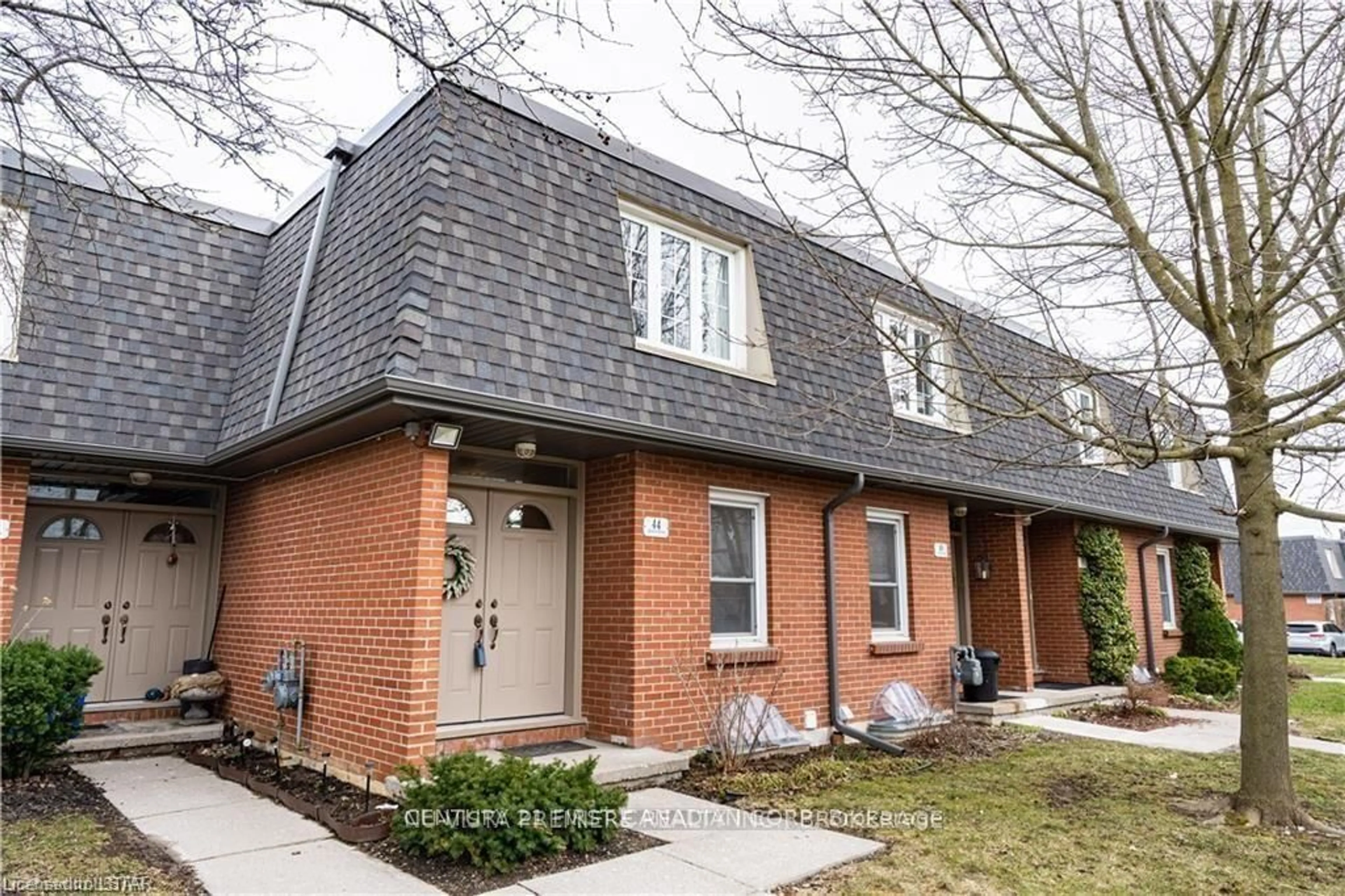 Home with brick exterior material, street for 44 Homestead Cres #60, London North Ontario N6G 2E4