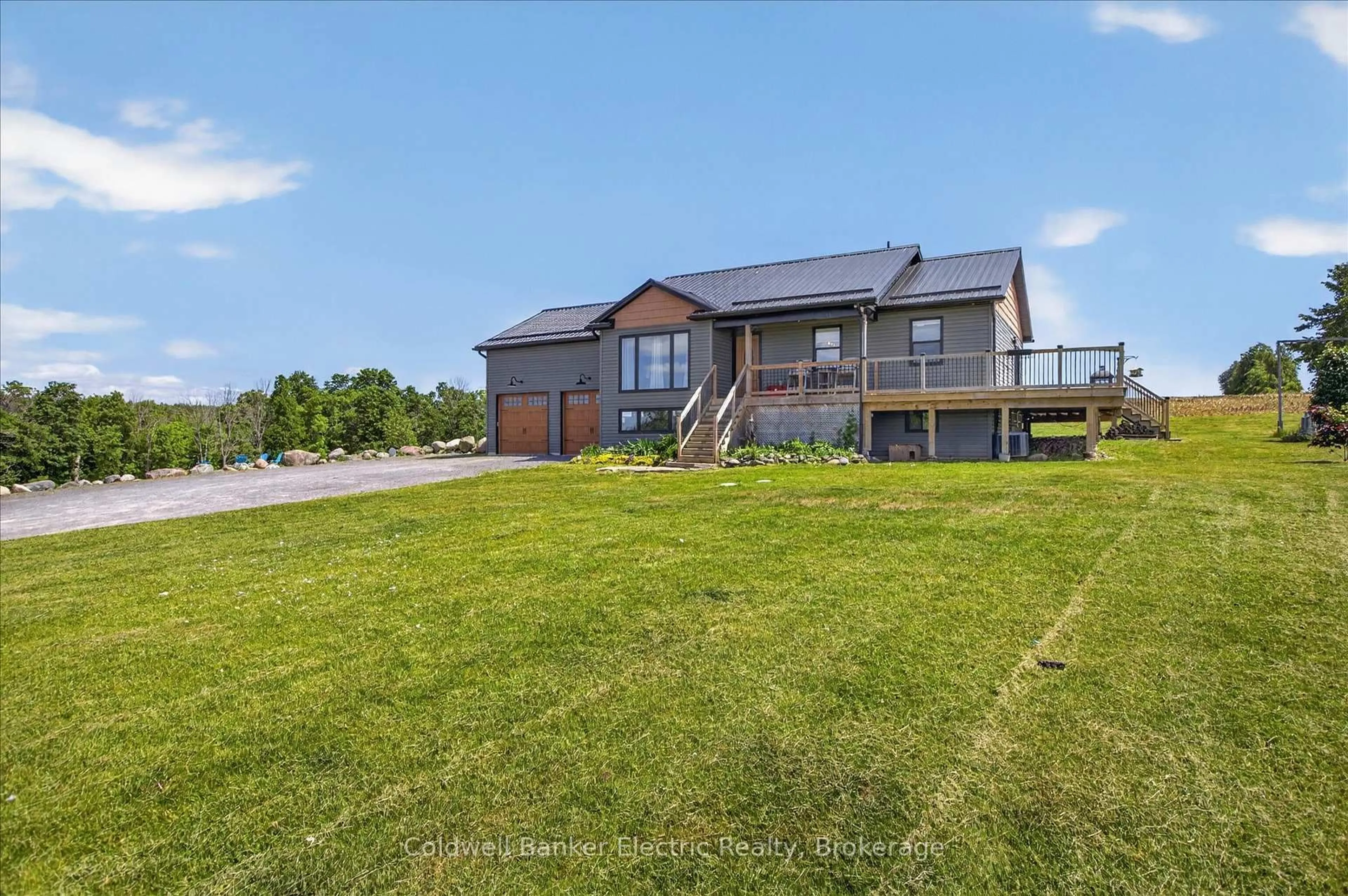 A pic from outside/outdoor area/front of a property/back of a property/a pic from drone, water/lake/river/ocean view for 487 11th Concession, Trent Hills Ontario K0L 1Y0