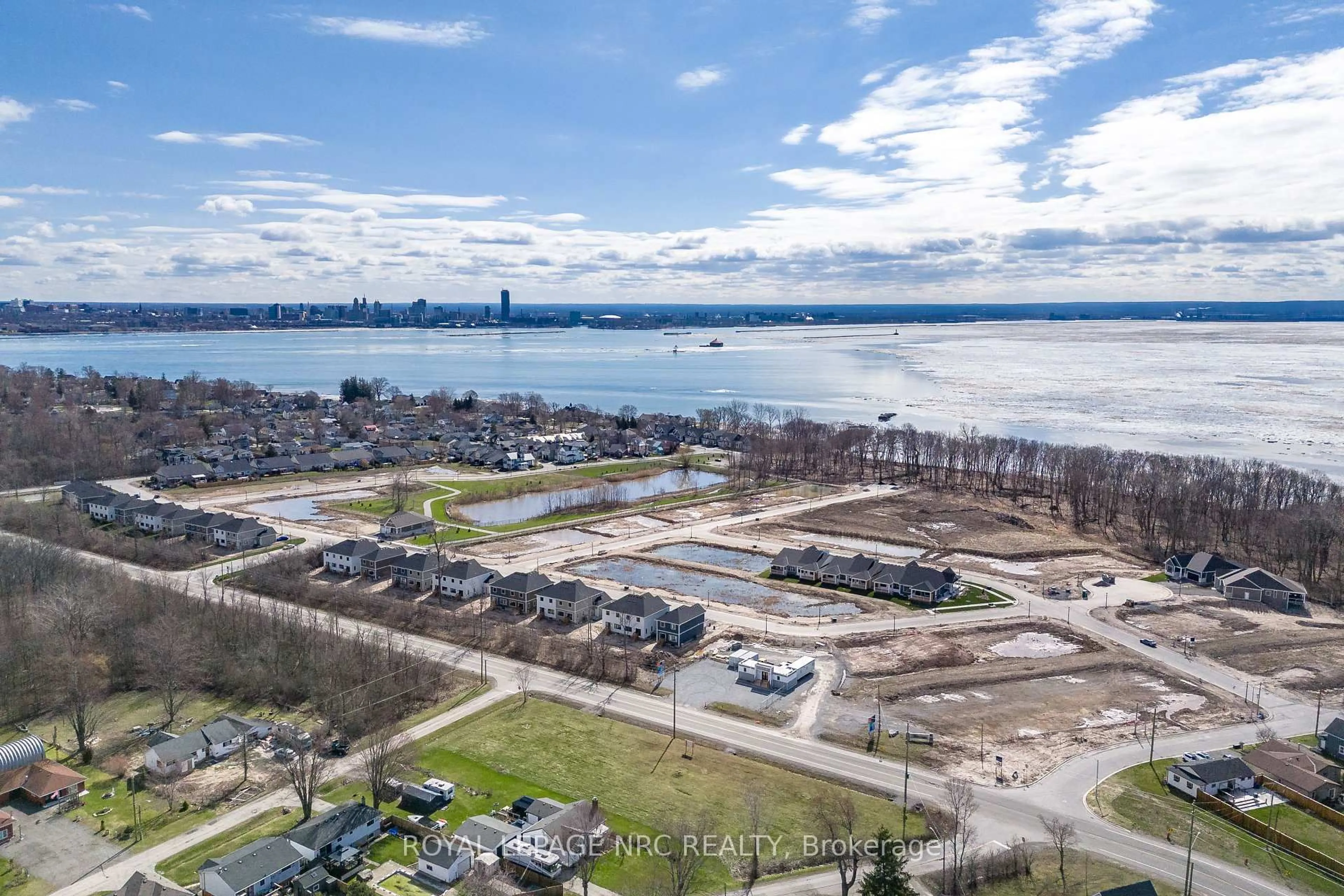 A pic from outside/outdoor area/front of a property/back of a property/a pic from drone, water/lake/river/ocean view for LOT 11 (#580) MISSISSAUGA Ave, Fort Erie Ontario L2A 1C2