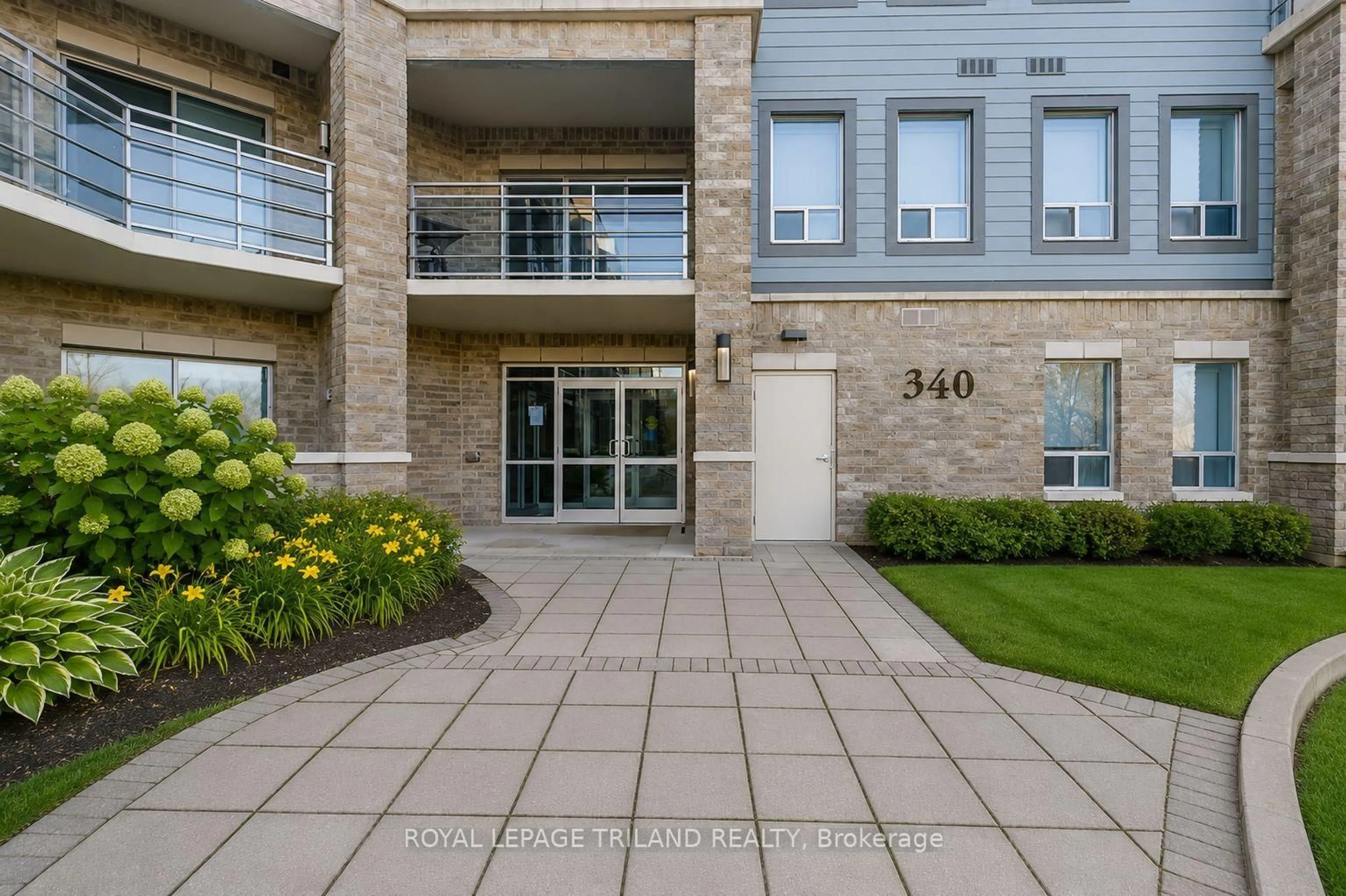 Patio, street for 340 Sugarcreek Tr #510, London North Ontario N6H 0G4
