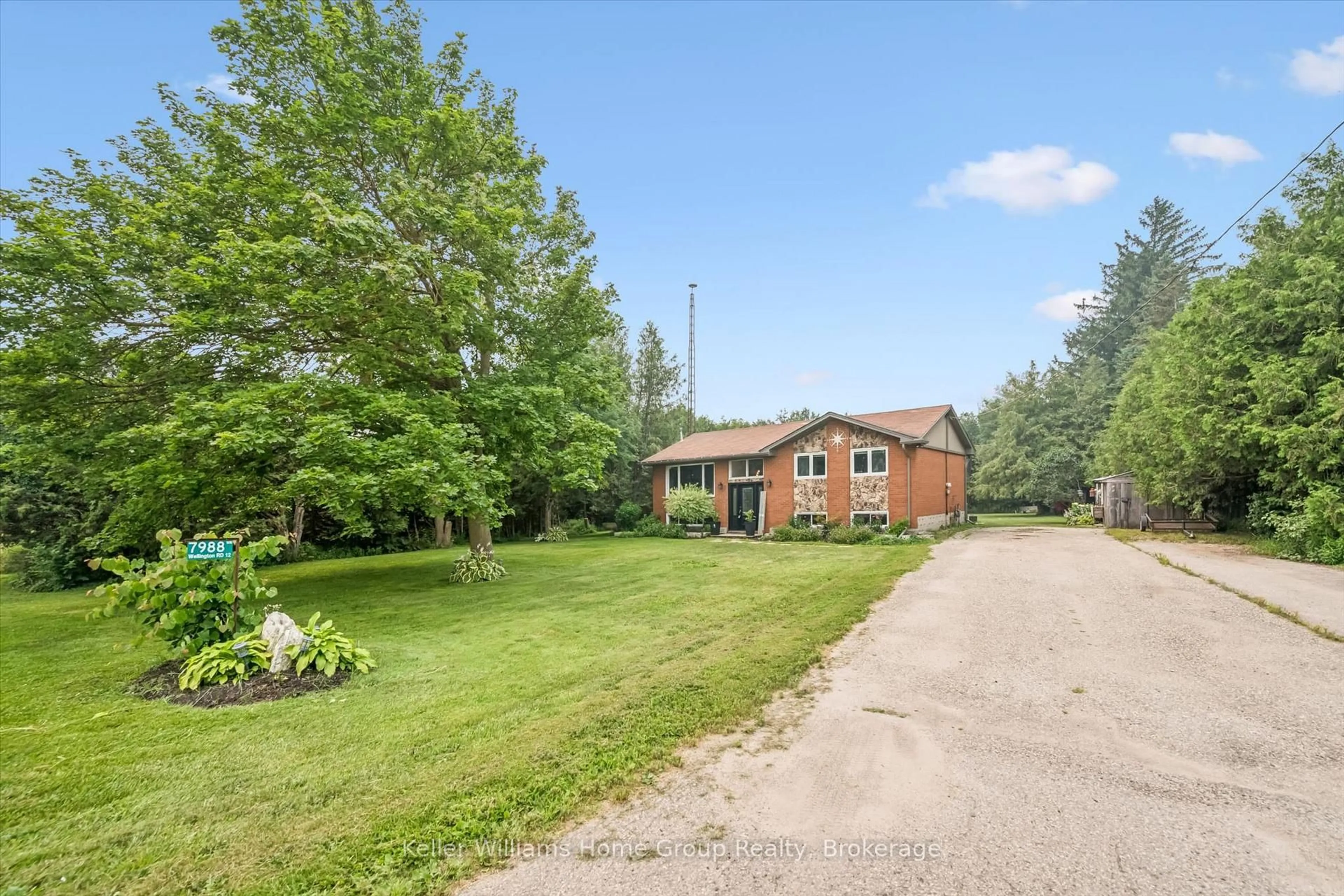 A pic from outside/outdoor area/front of a property/back of a property/a pic from drone, unknown for 7988 Wellington Road 12, Wellington North Ontario N0G 1A0