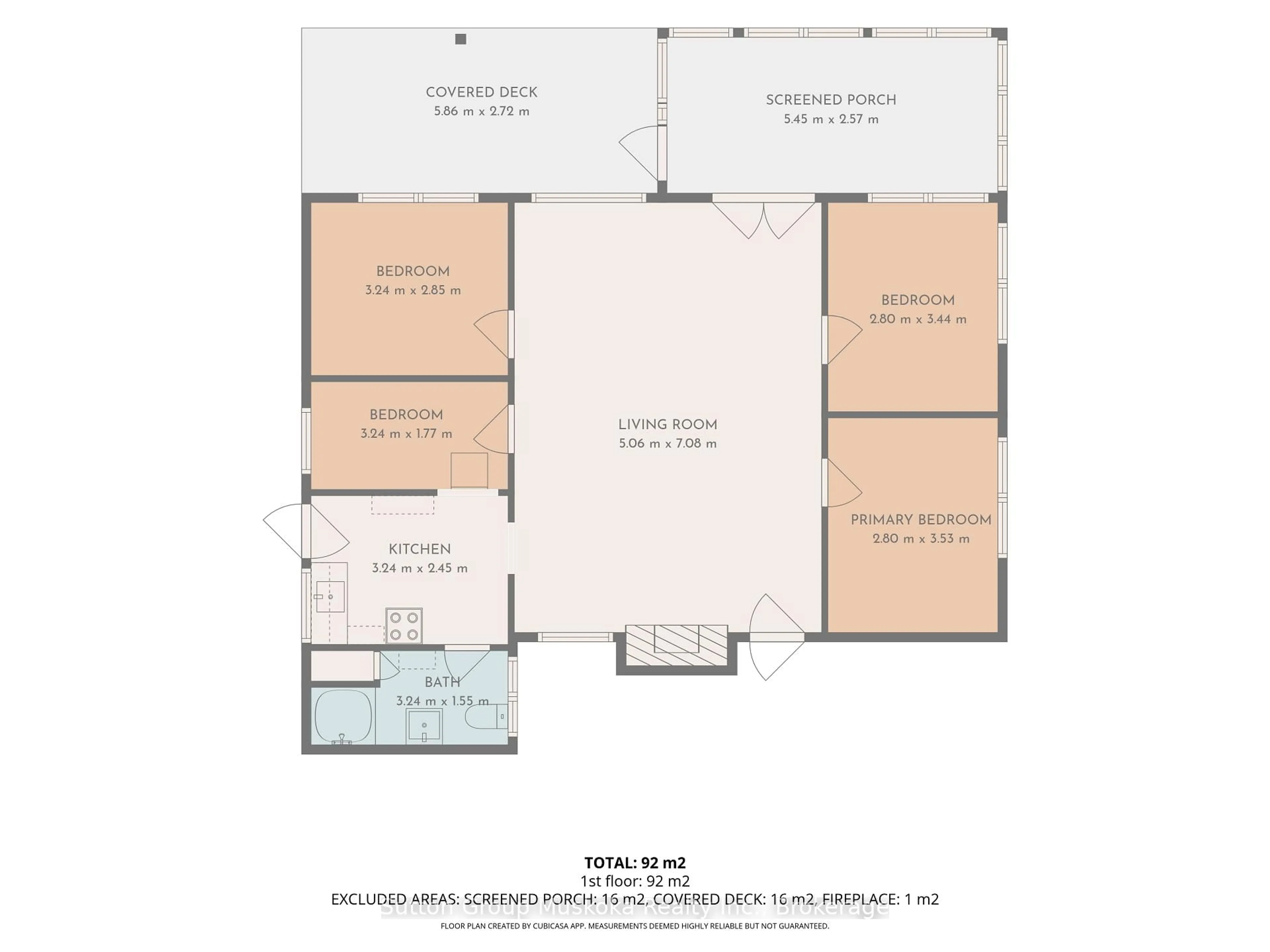 Floor plan for 699 South Mary Lake Rd, Huntsville Ontario P0B 1L0