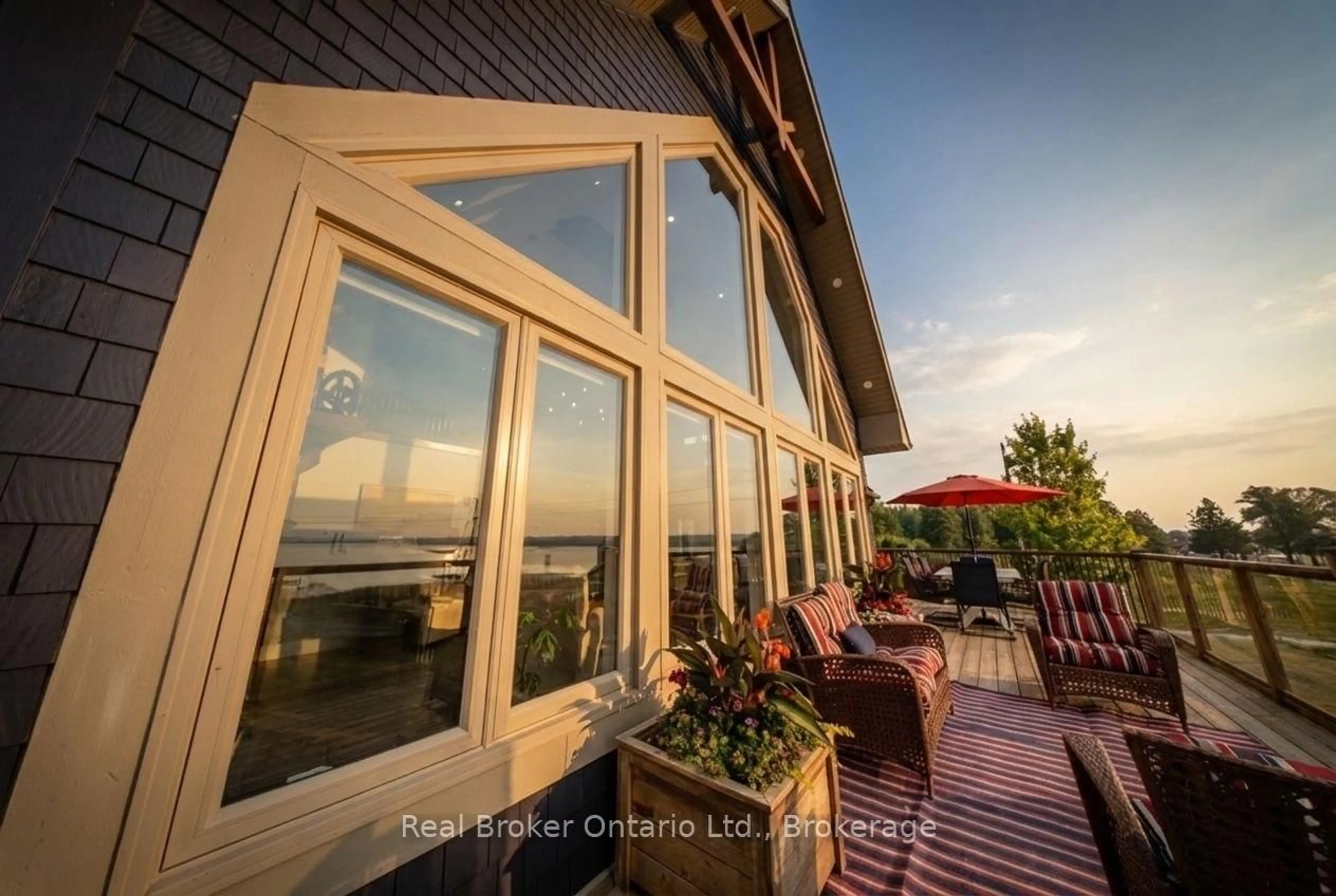 Patio, water/lake/river/ocean view for 112 TAMARAC Rd, Northern Bruce Peninsula Ontario N0H 1W0