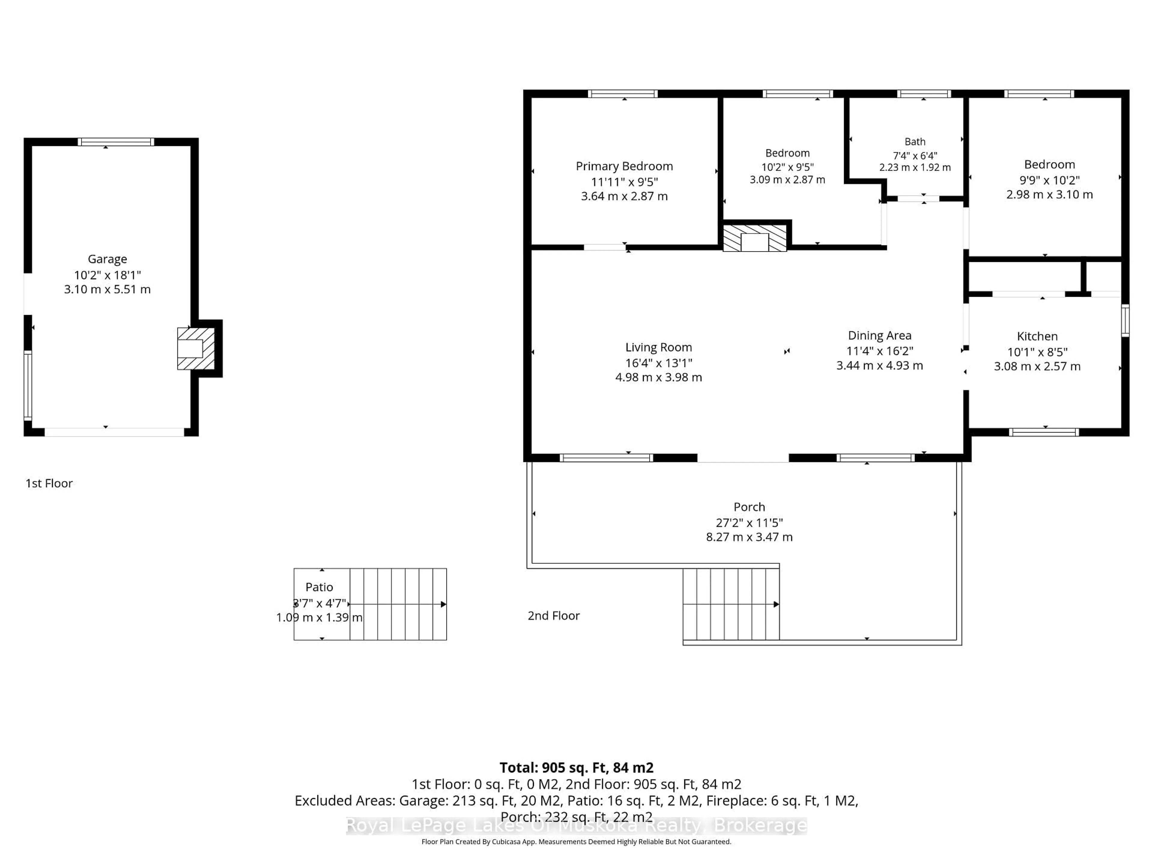 Floor plan for 1423 Deer Lake Narrows Rd, Algonquin Highlands Ontario P0A 1E0