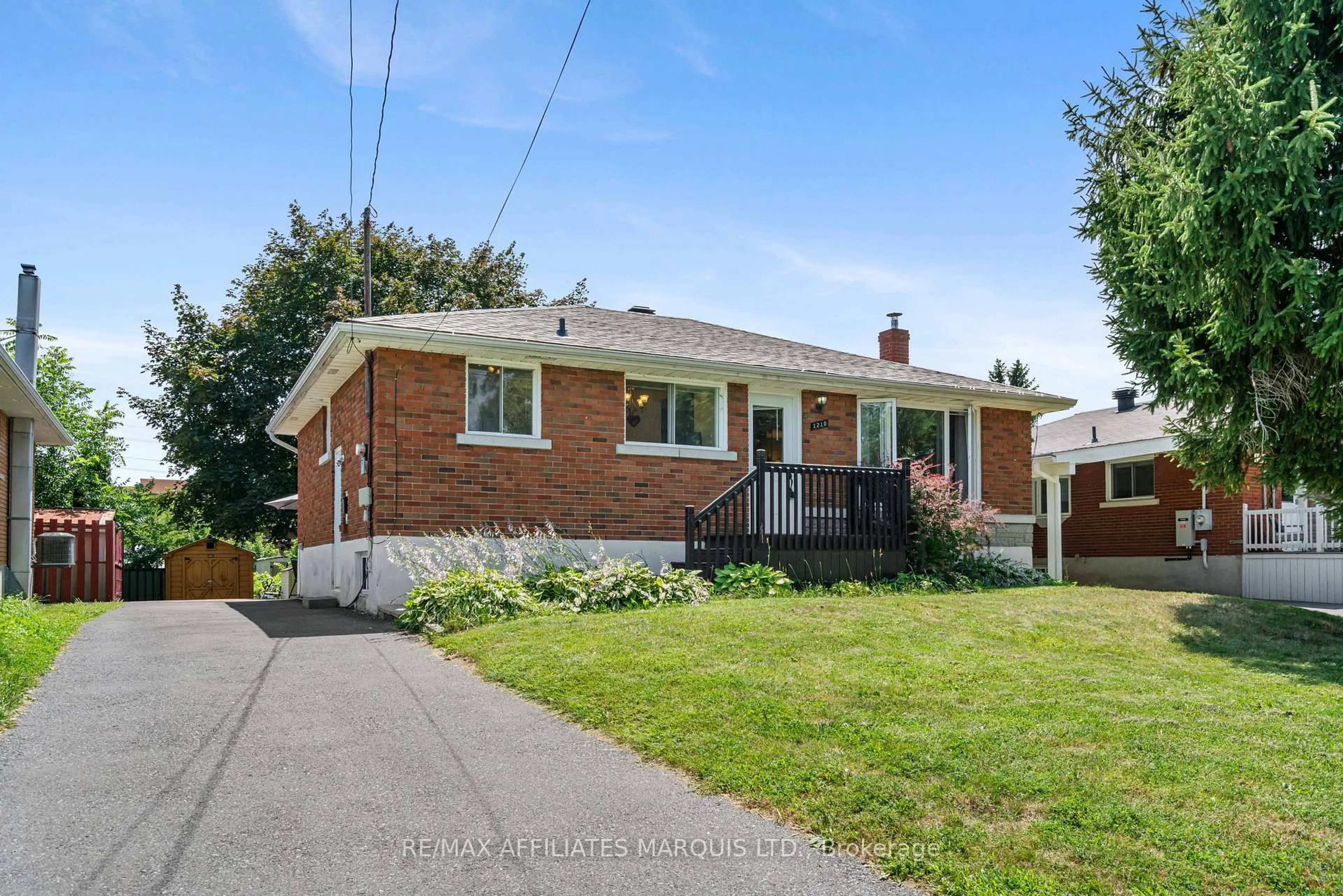 Home with brick exterior material, street for 1210 Osborne Ave, Cornwall Ontario K6J 1K9