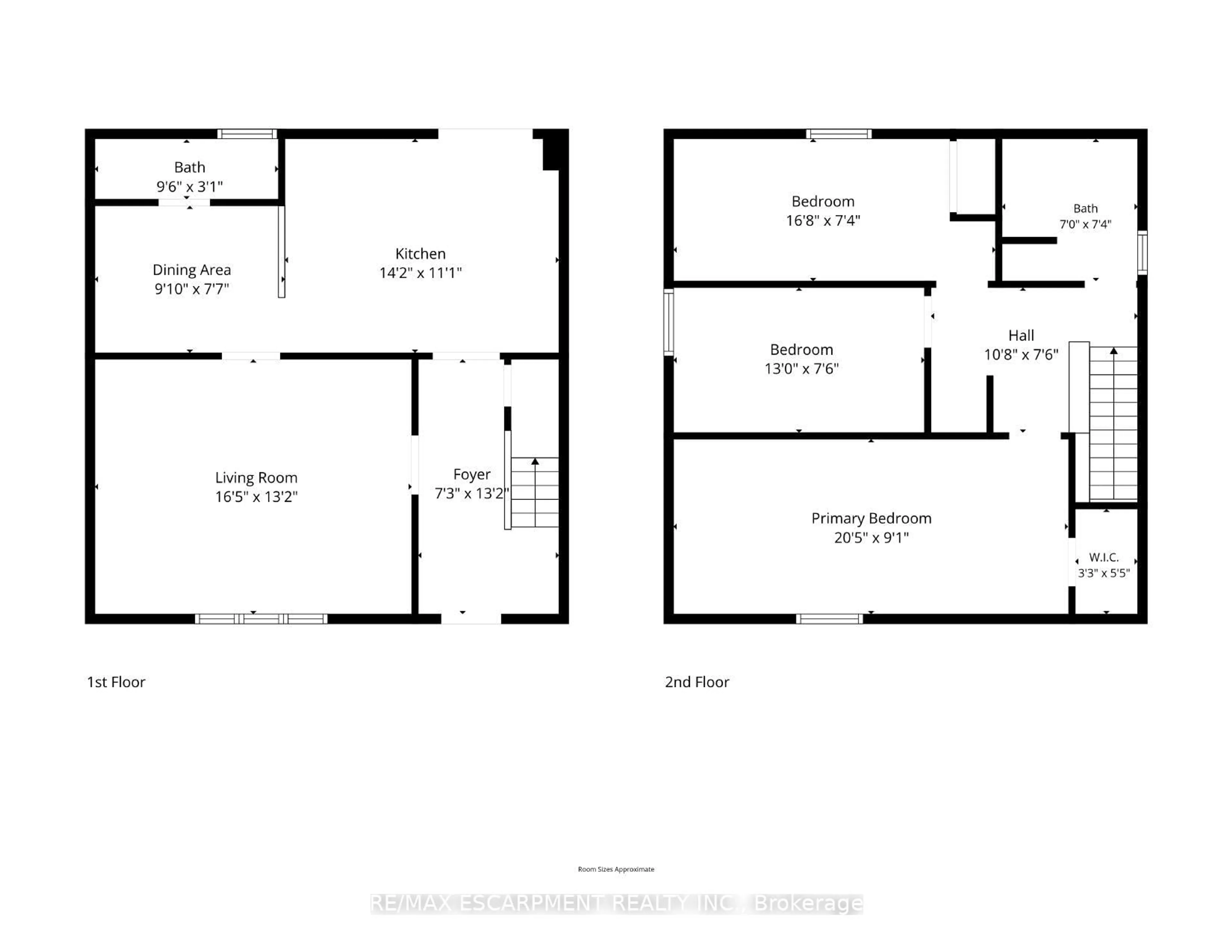 Floor plan for 18 Province St, Hamilton Ontario L8H 4H4