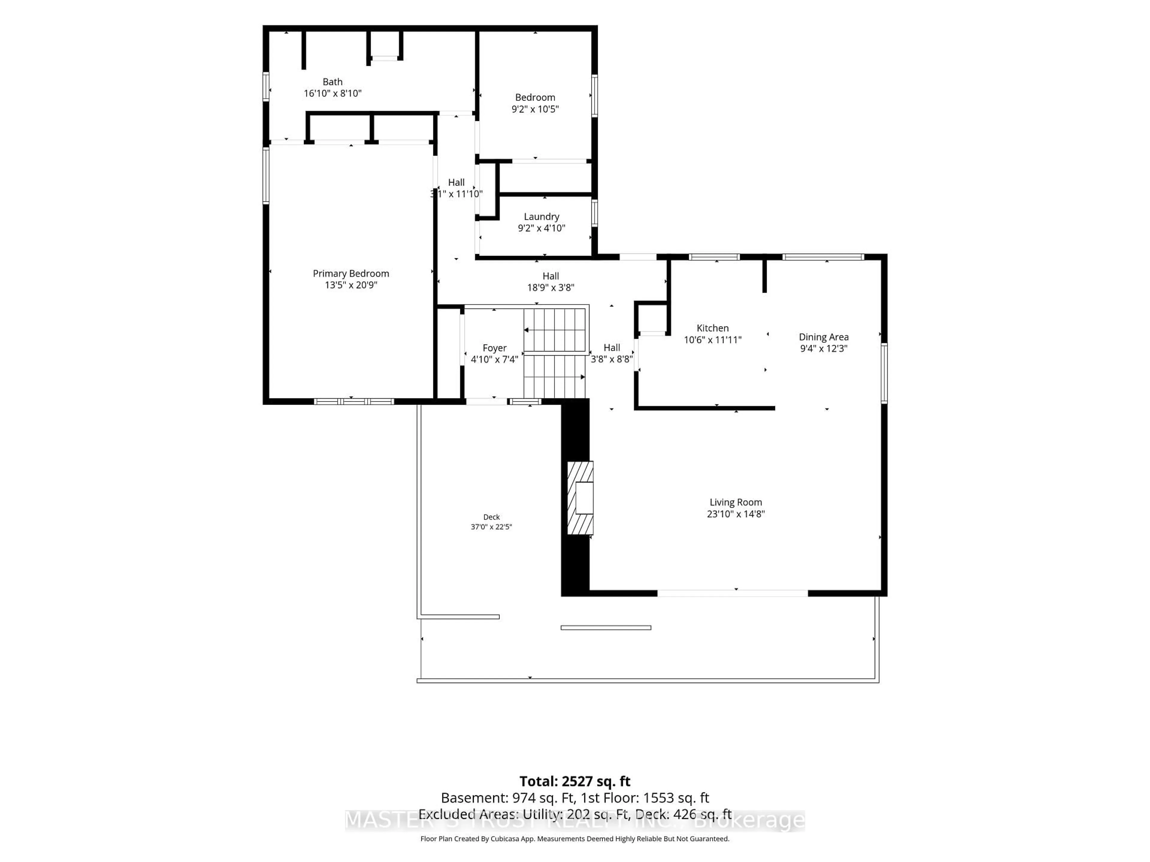 Floor plan for 200 SUMMIT Dr, Selwyn Ontario K0L 1T0