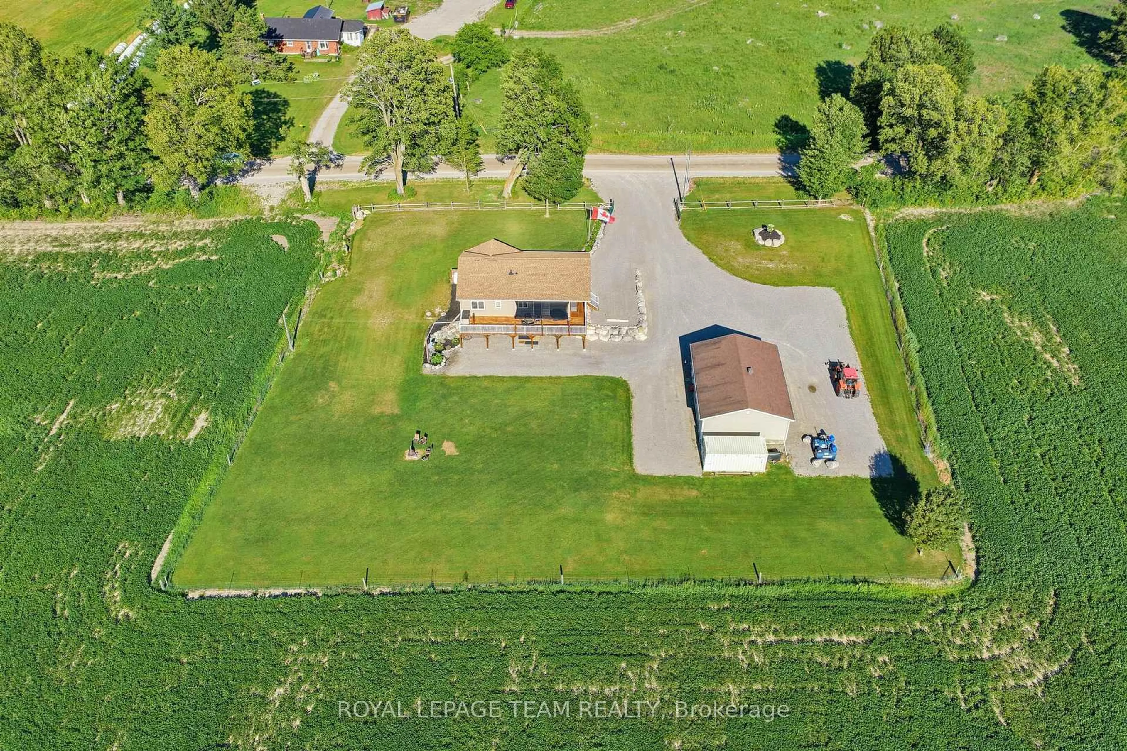 A pic from outside/outdoor area/front of a property/back of a property/a pic from drone, unknown for 547 MALLOY Rd, Beachburg Ontario K0J 1C0