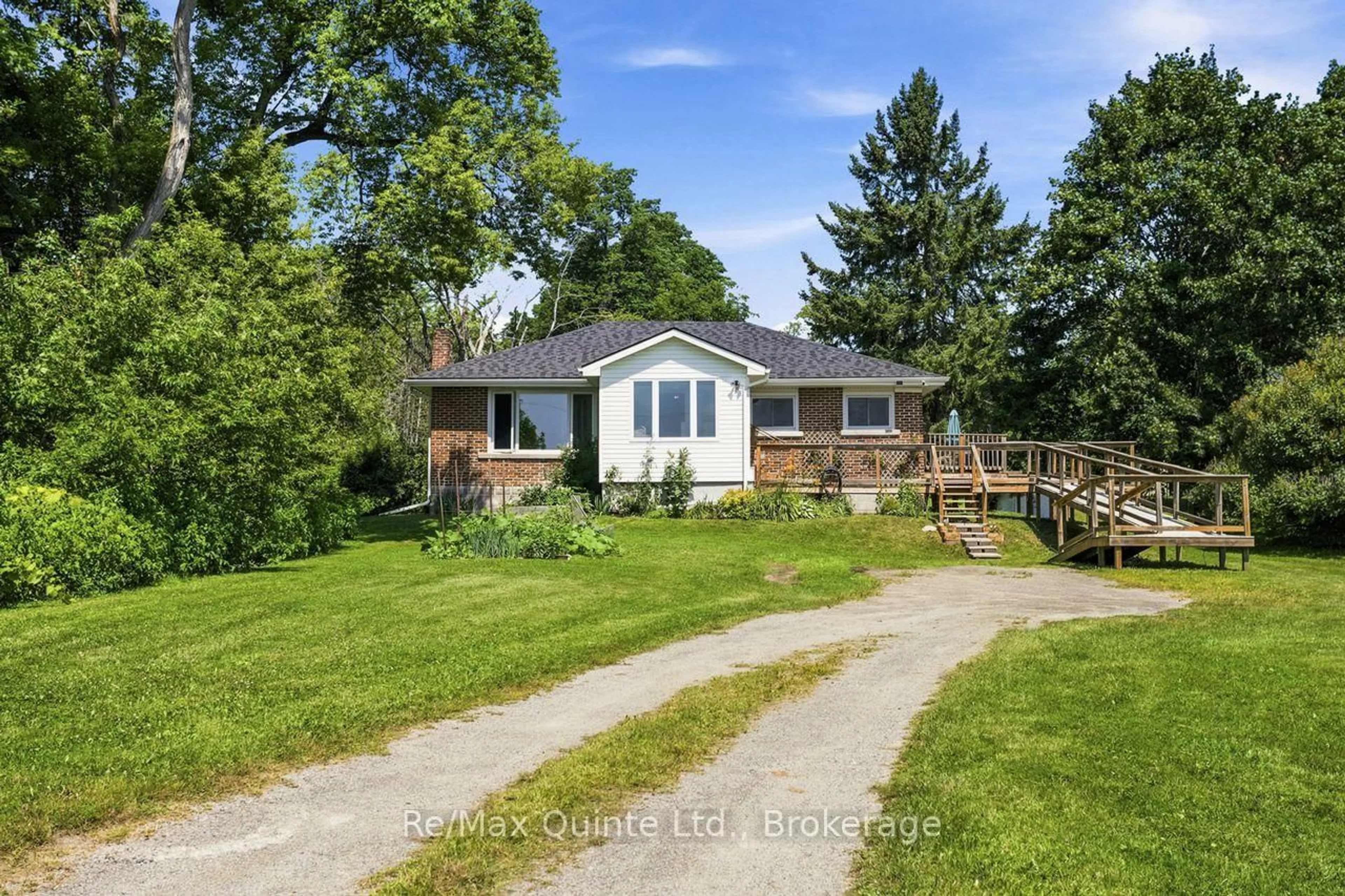 A pic from outside/outdoor area/front of a property/back of a property/a pic from drone, unknown for 15150 County Rd 2, Brighton Ontario K0K 1H0