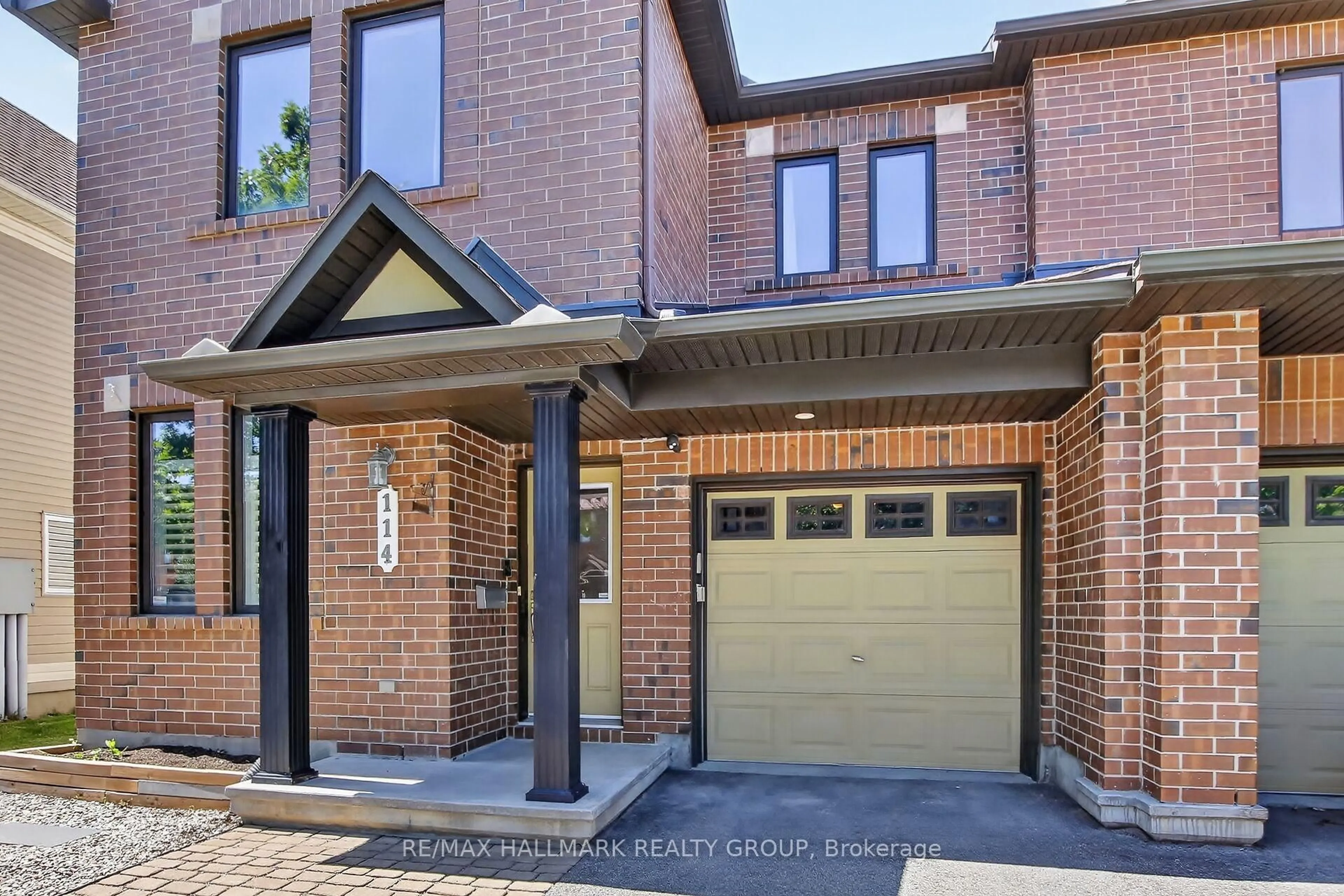 Home with brick exterior material, street for 114 Dunforest Terr, Ottawa Ontario K2J 3V1
