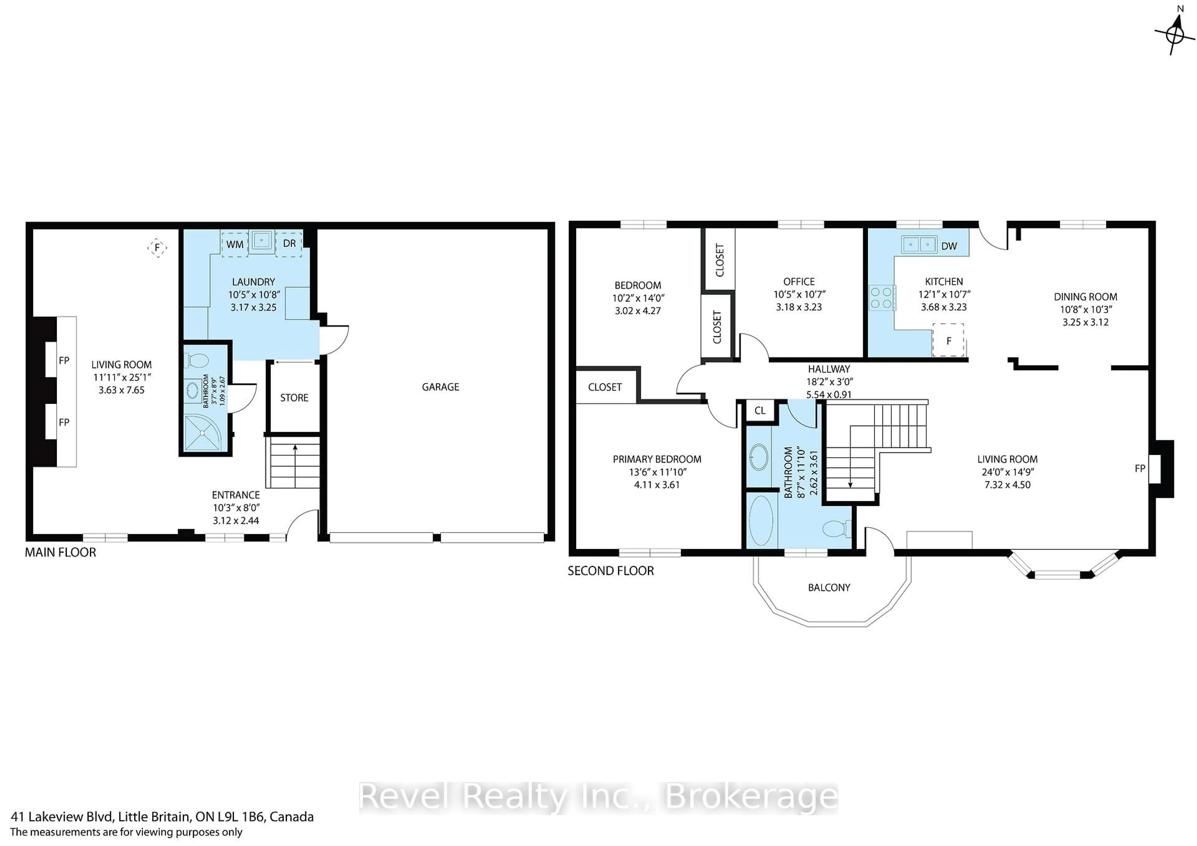 Floor plan for 41 Lakeview Blvd, Kawartha Lakes Ontario K0M 2C0