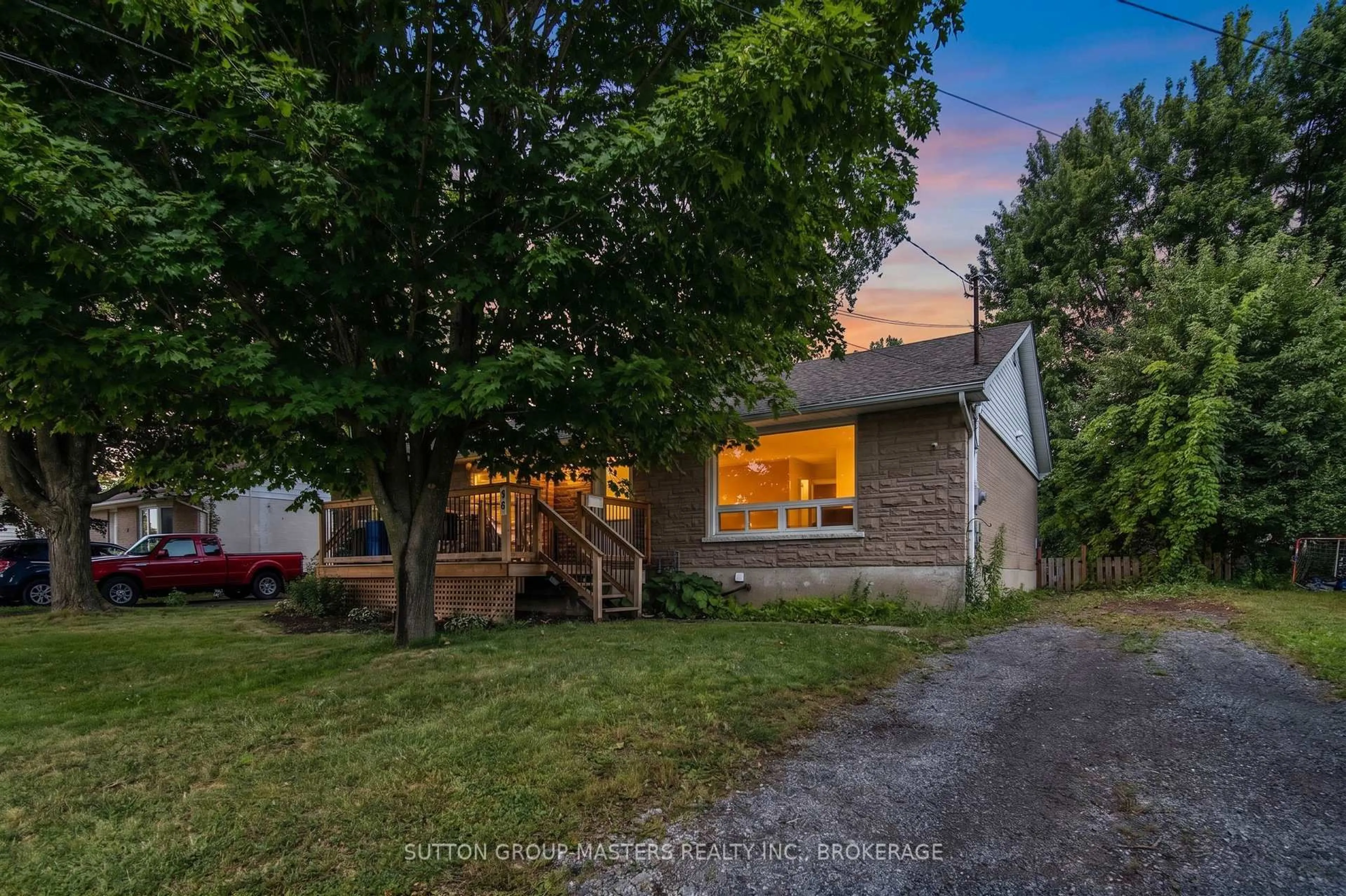 A pic from outside/outdoor area/front of a property/back of a property/a pic from drone, street for 46 Morden Cres, Loyalist Ontario K7N 1K2