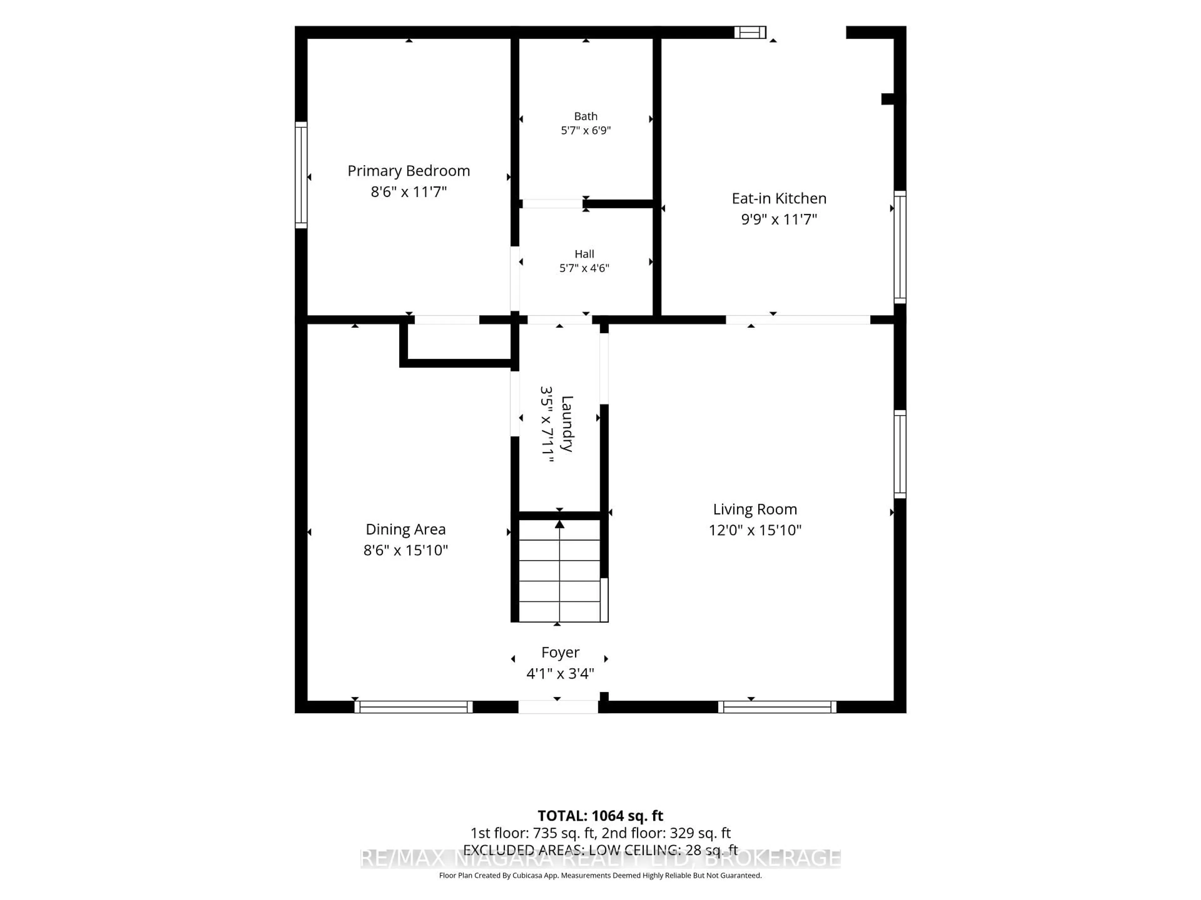 Floor plan for 3 Osborne St, Fort Erie Ontario L2A 3X8