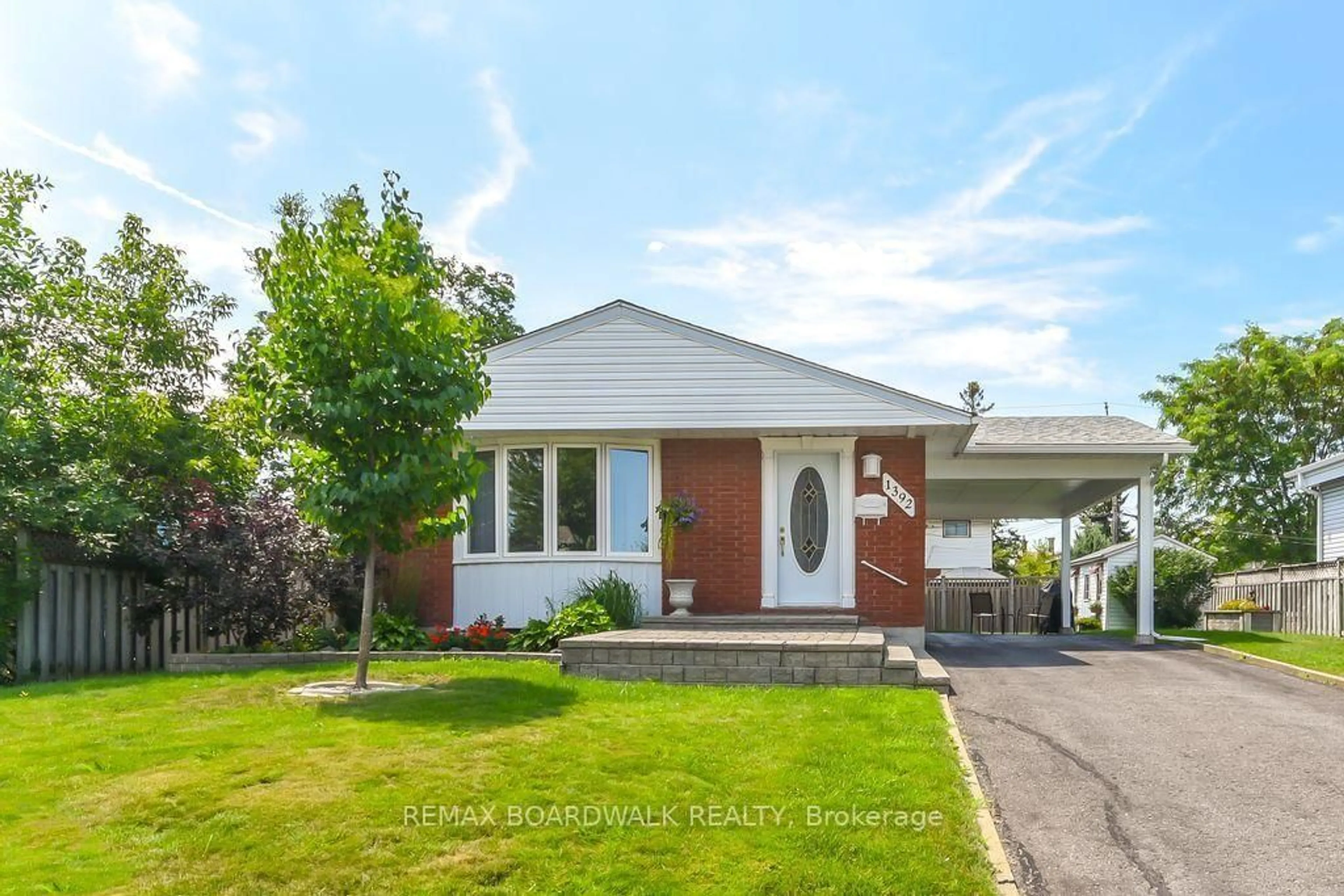 Home with brick exterior material, street for 1392 Chartrand Ave, Orleans Ontario K1E 1H8