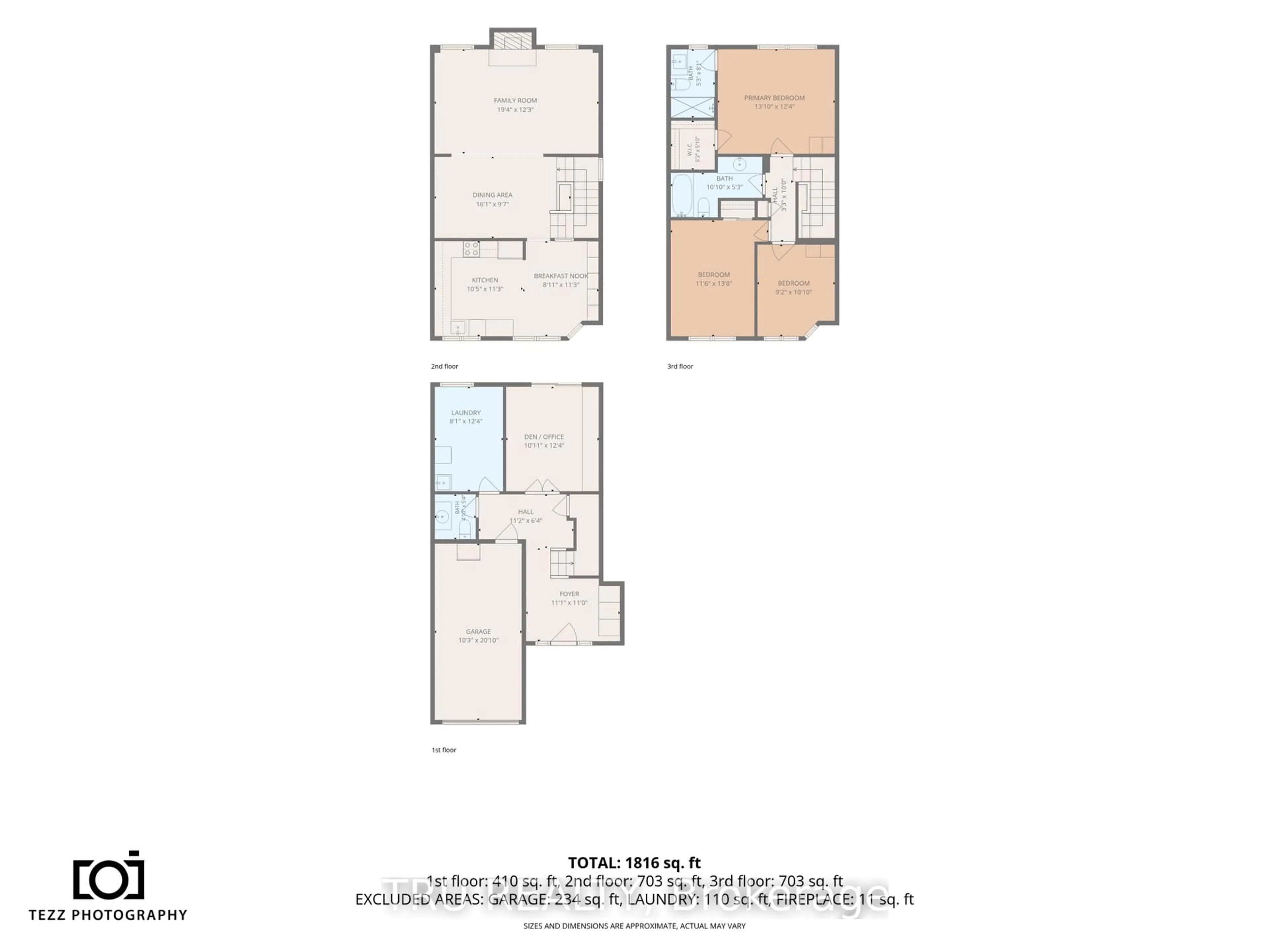 Floor plan for 270 Dalehurst Dr #G, Ottawa Ontario K2G 4M8