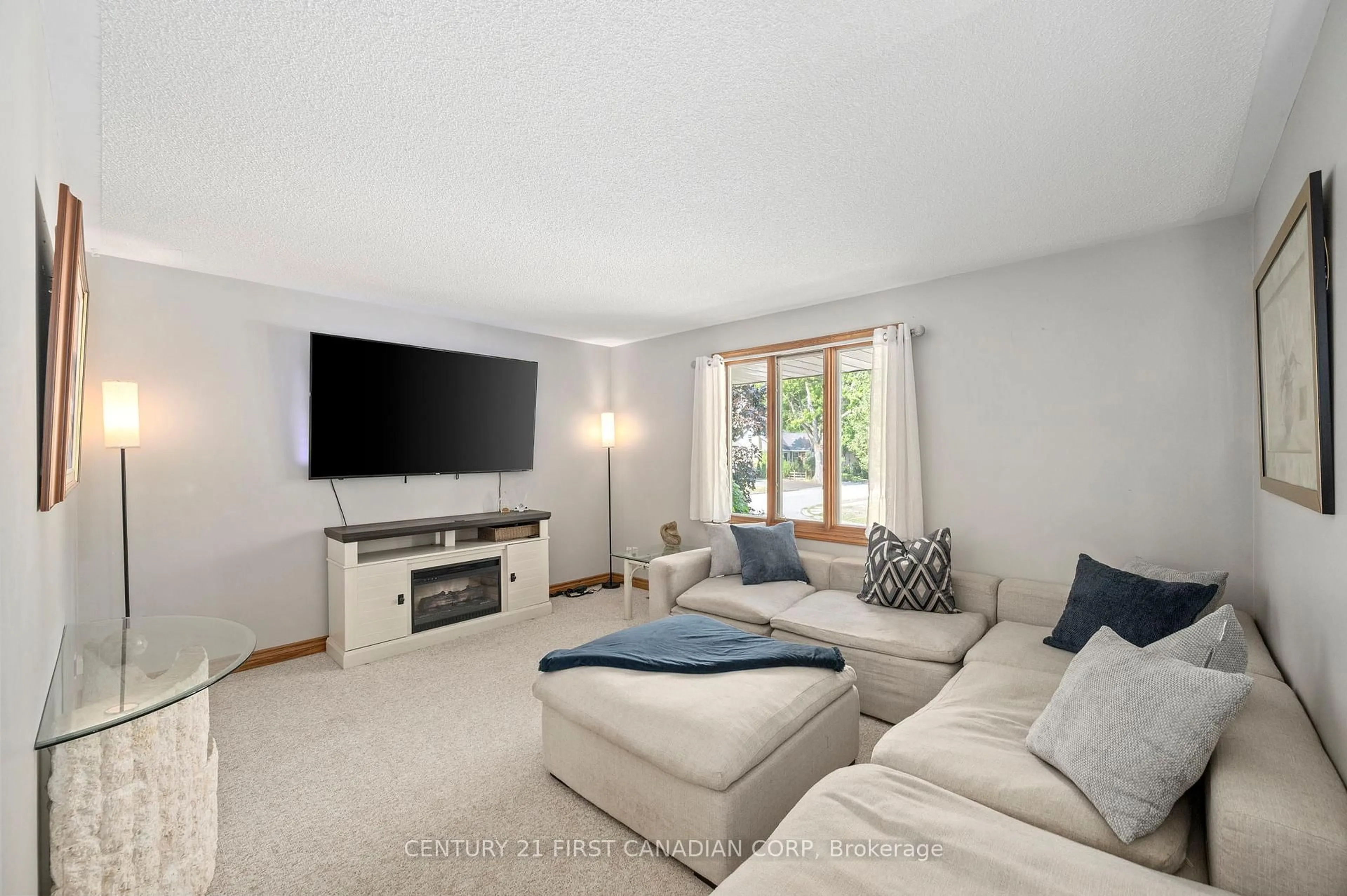 Living room with furniture, unknown for 11 Water St, Lambton Shores Ontario N0N 1J0