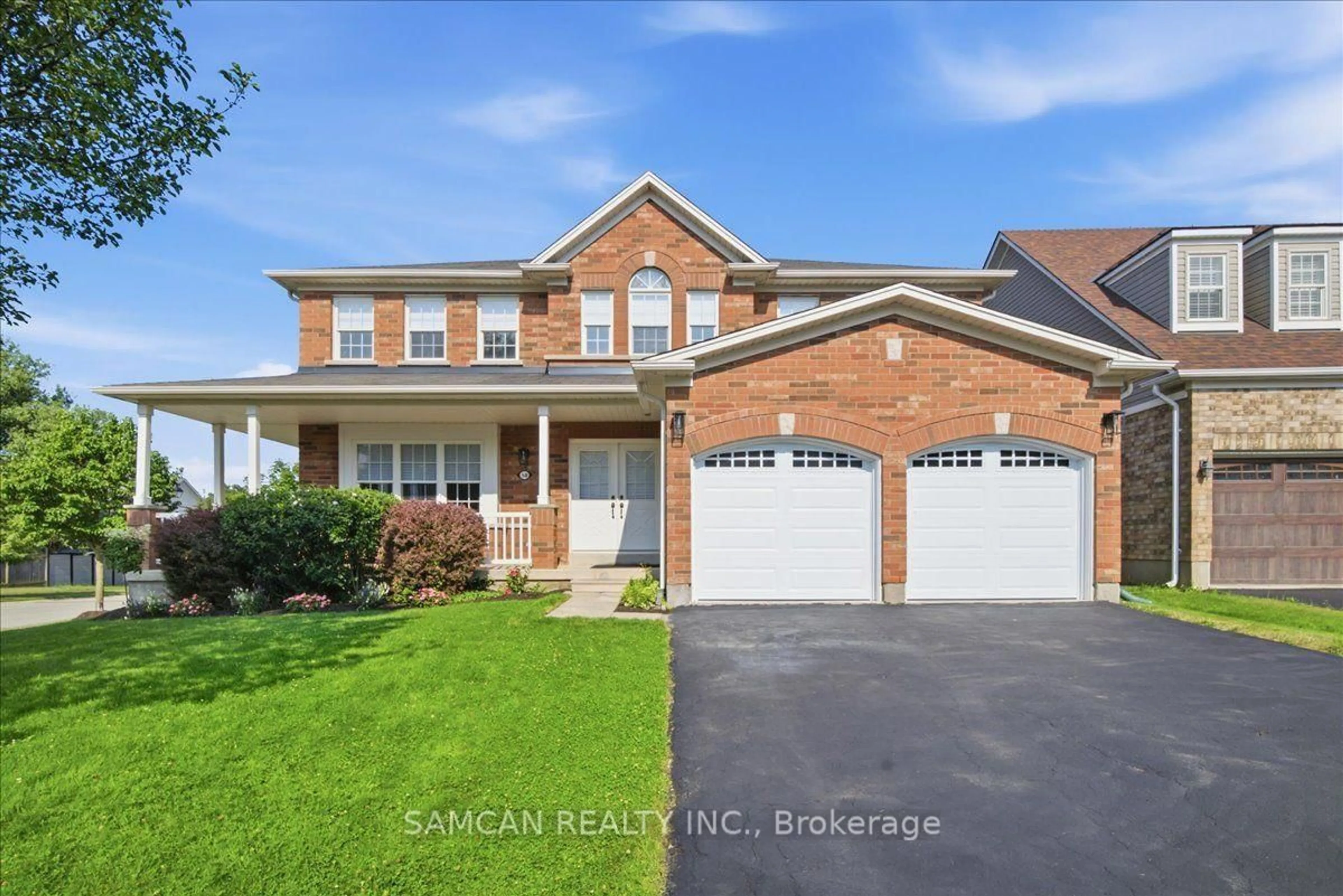 Home with brick exterior material, street for 58 Hunter Way, Brantford Ontario N3T 6S6