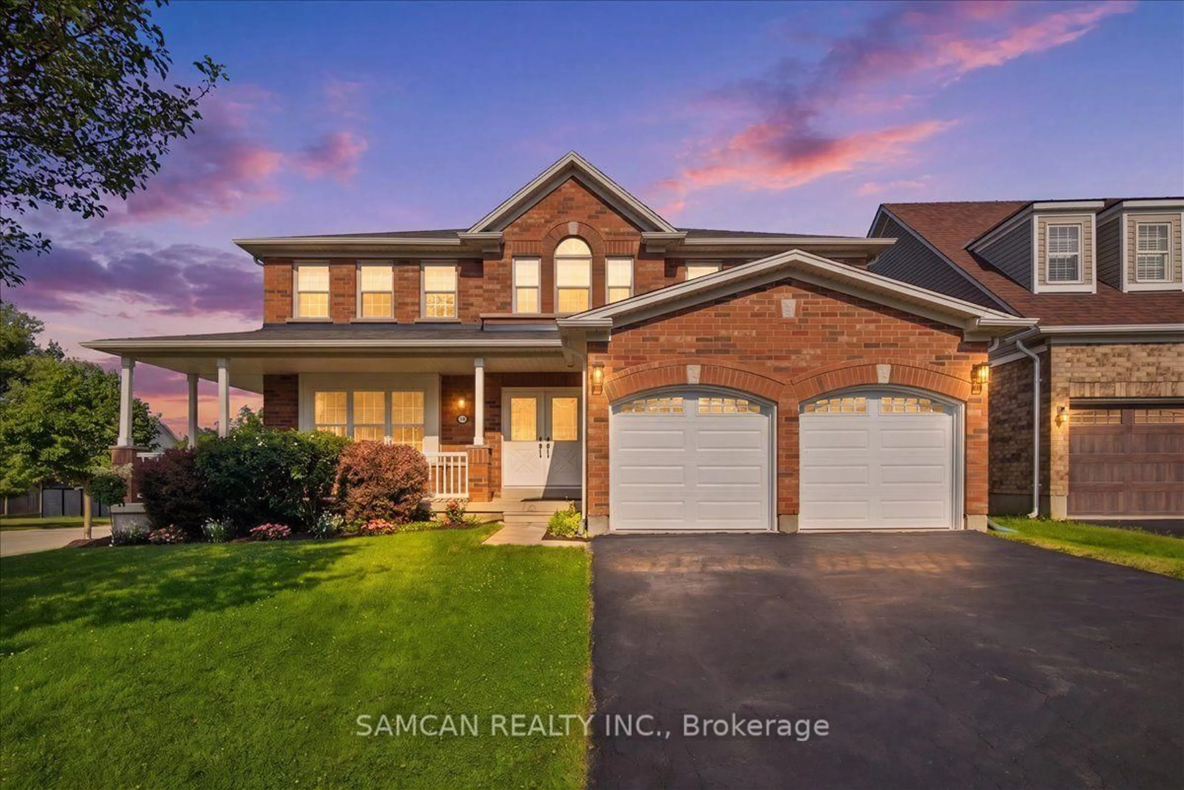 Home with brick exterior material, street for 58 Hunter Way, Brantford Ontario N3T 6S6