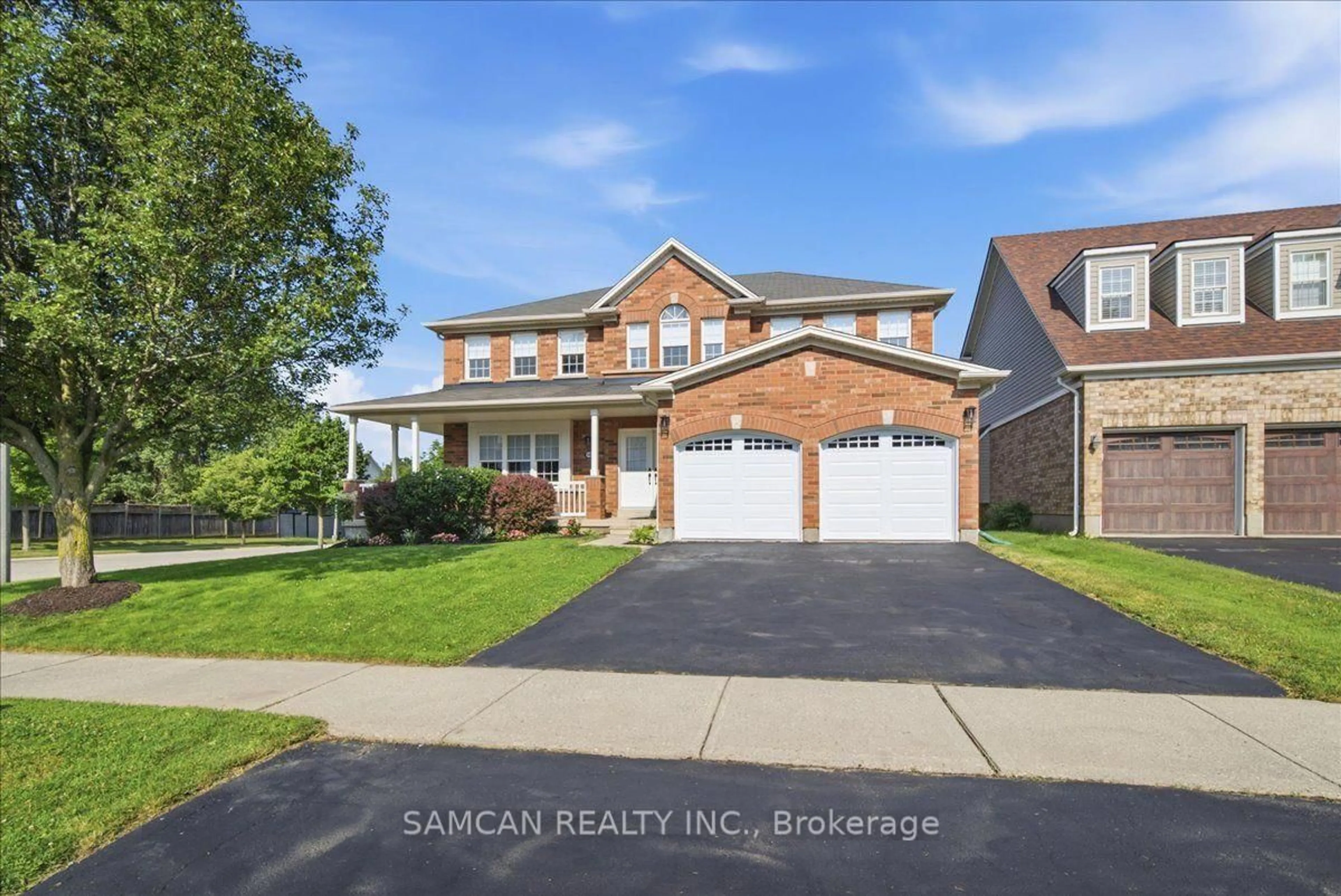 Home with brick exterior material, street for 58 Hunter Way, Brantford Ontario N3T 6S6