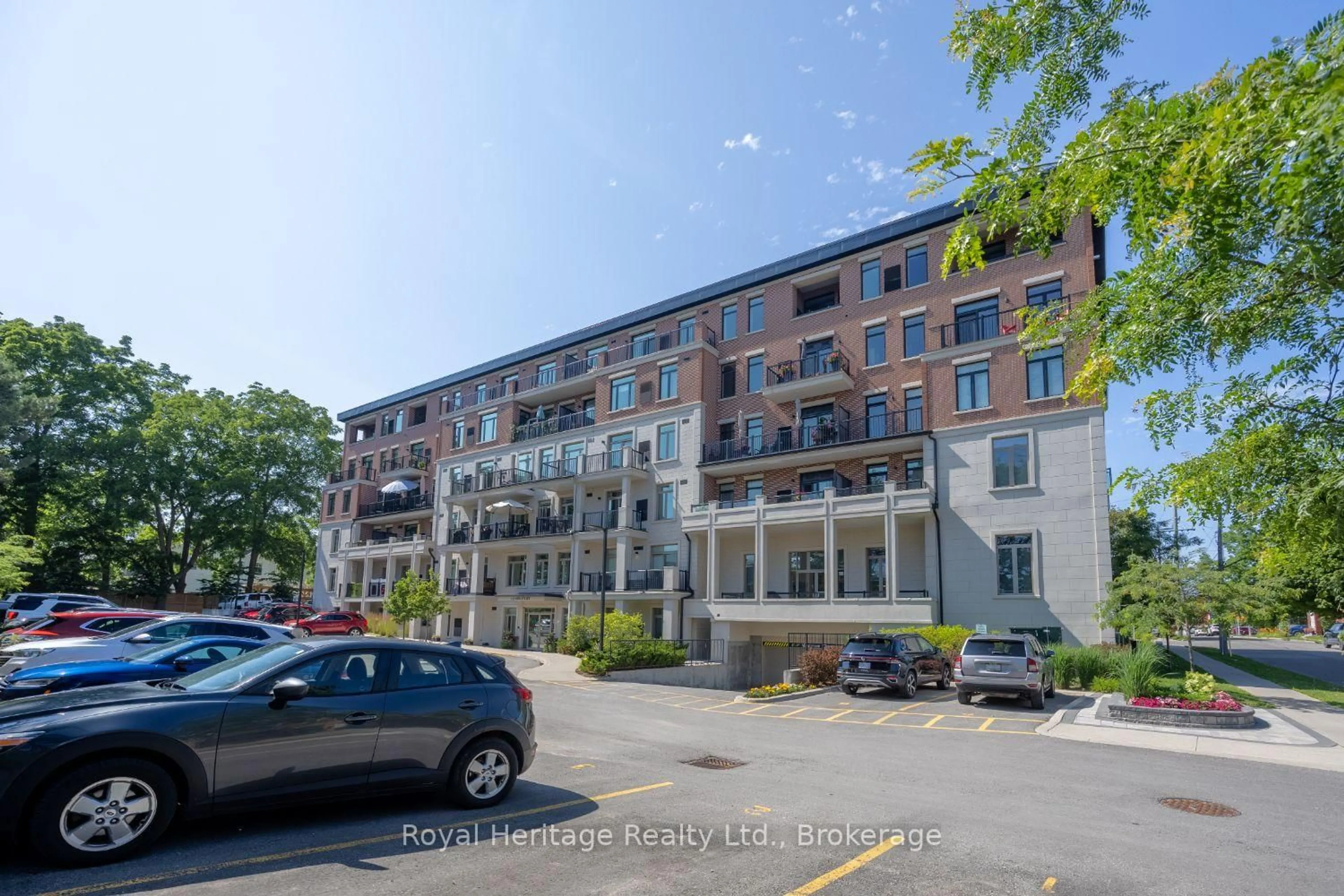 A pic from outside/outdoor area/front of a property/back of a property/a pic from drone, street for 135 Orr St #412, Cobourg Ontario K9A 0J6