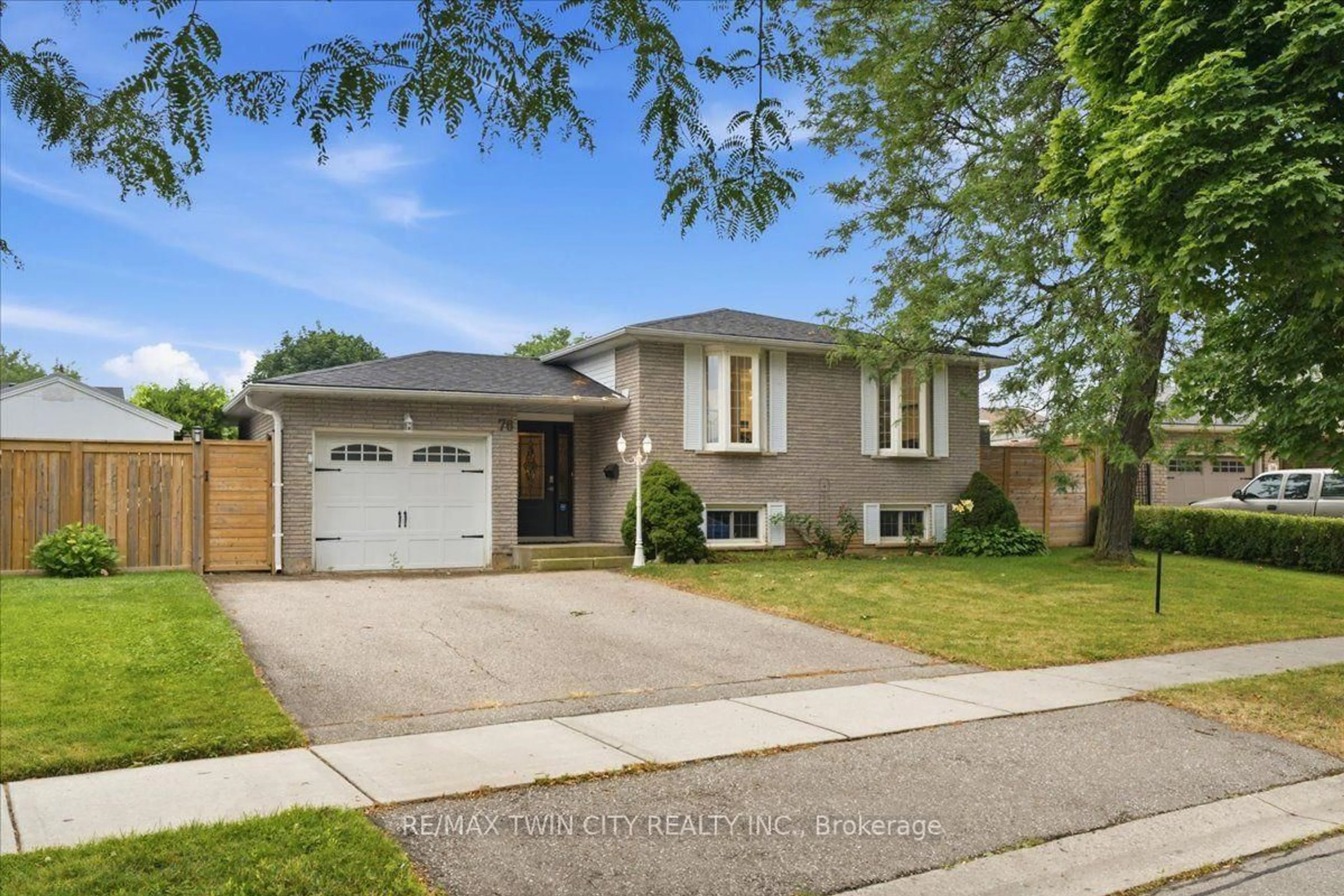 Home with brick exterior material, street for 76 Enfield Cres, Brantford Ontario N3P 1B2