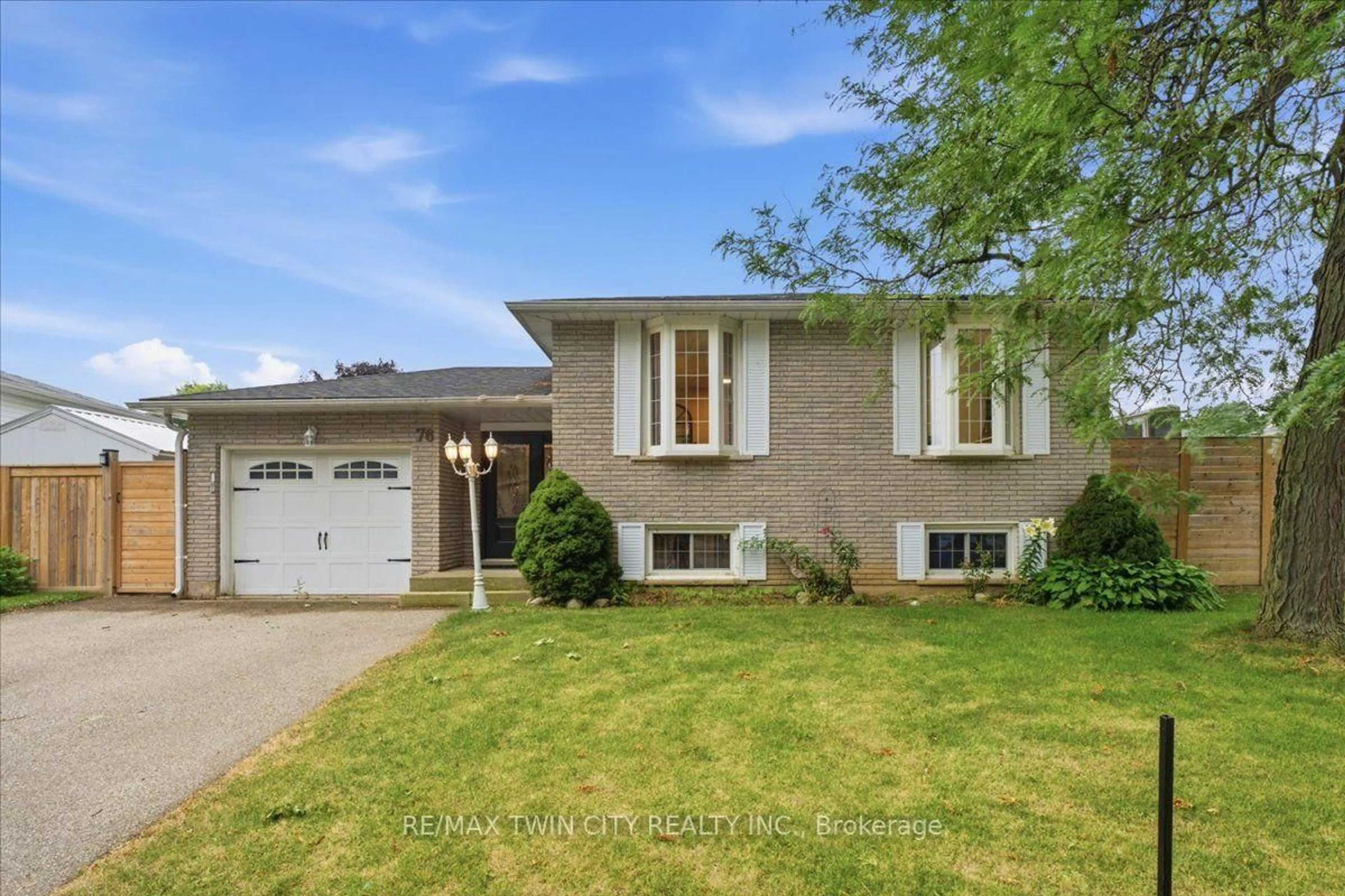 Home with brick exterior material, street for 76 Enfield Cres, Brantford Ontario N3P 1B2