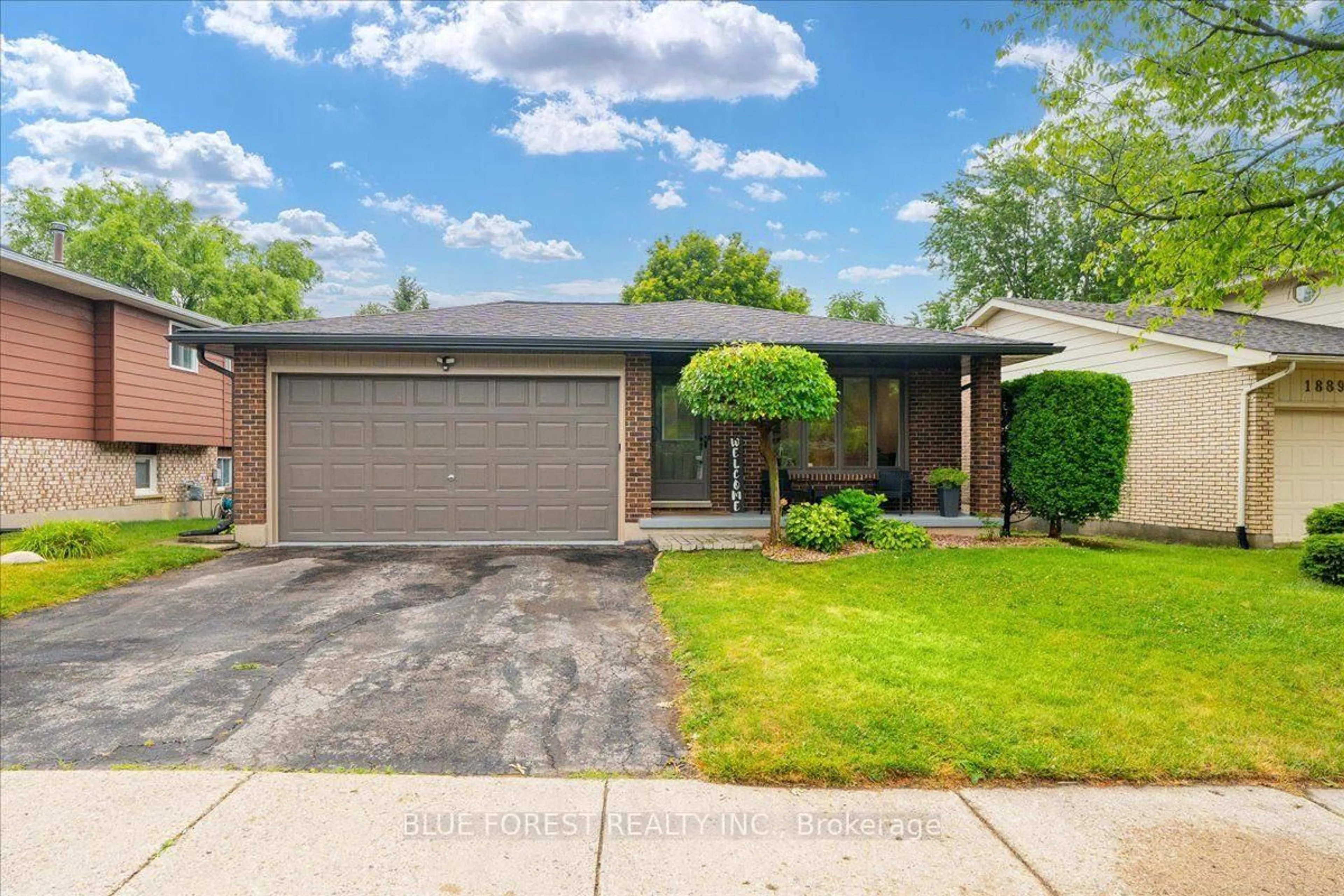 Home with brick exterior material, street for 1885 Aldersbrook Rd, London North Ontario N6G 3R4