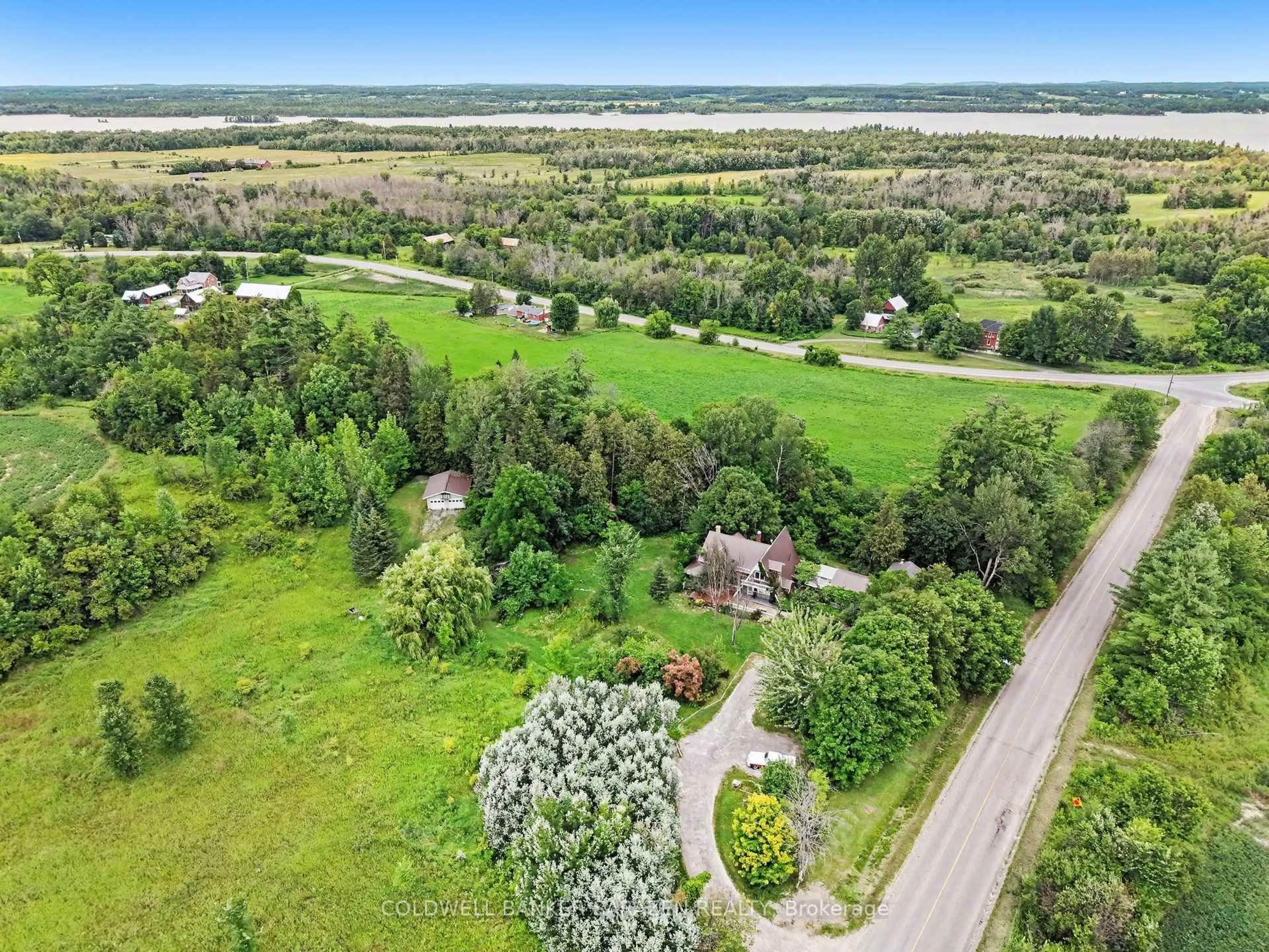 A pic from outside/outdoor area/front of a property/back of a property/a pic from drone, unknown for 56 Lochwinnoch Rd, Braeside Ontario K0A 1G0