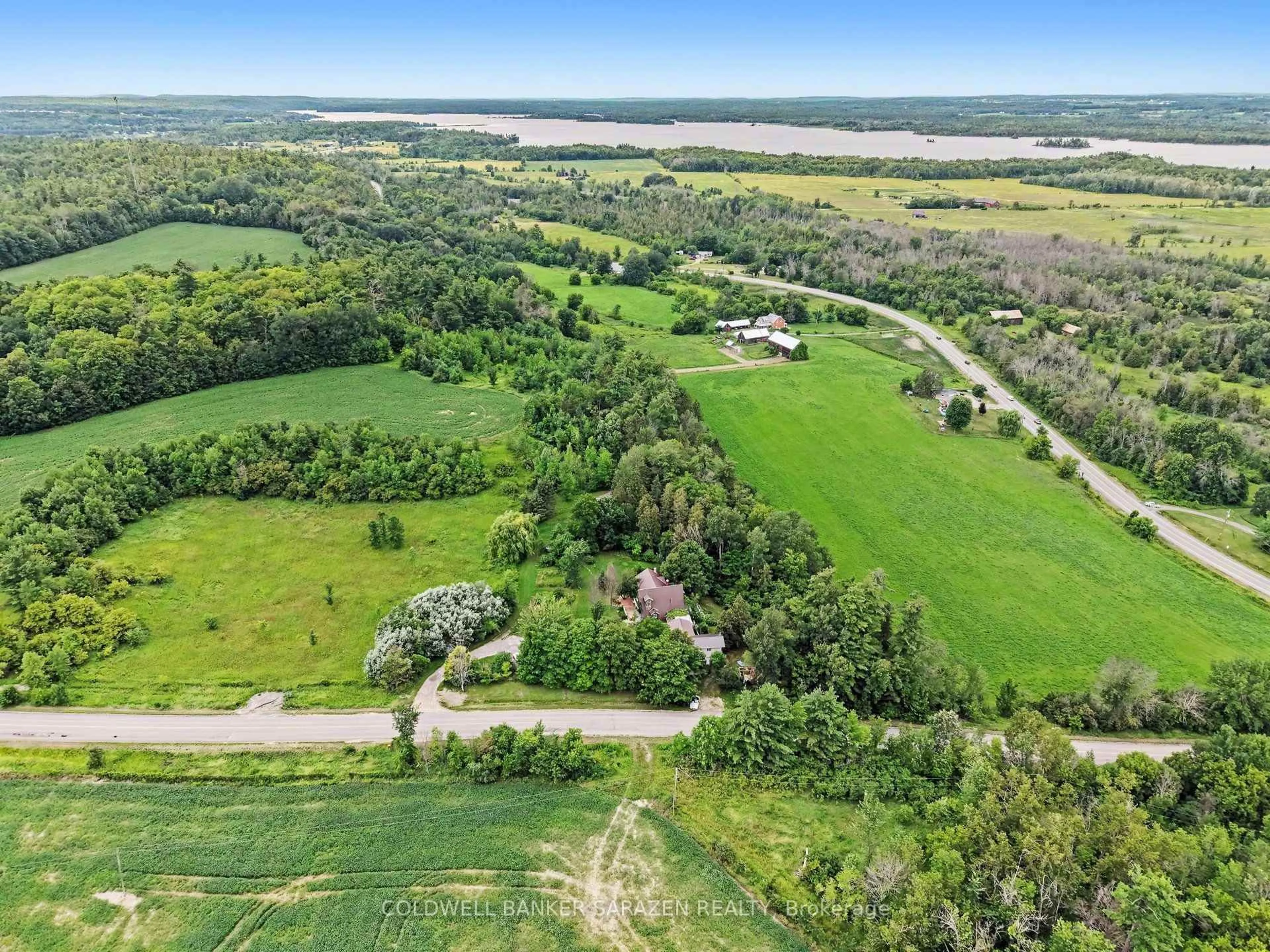 A pic from outside/outdoor area/front of a property/back of a property/a pic from drone, water/lake/river/ocean view for 56 Lochwinnoch Rd, Braeside Ontario K0A 1G0