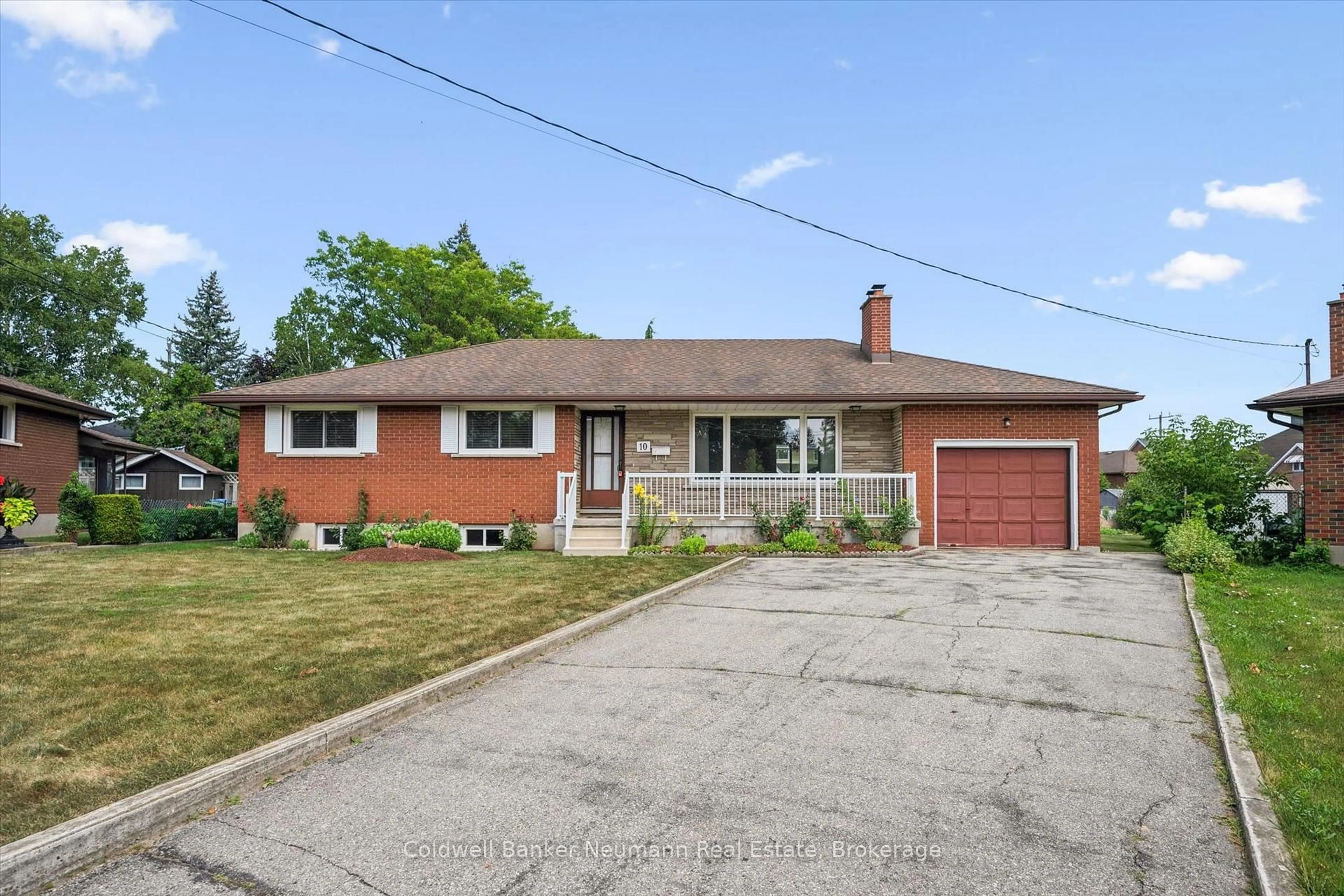 Home with brick exterior material, street for 10 Kara Lee Crt, Guelph Ontario N1E 4P2