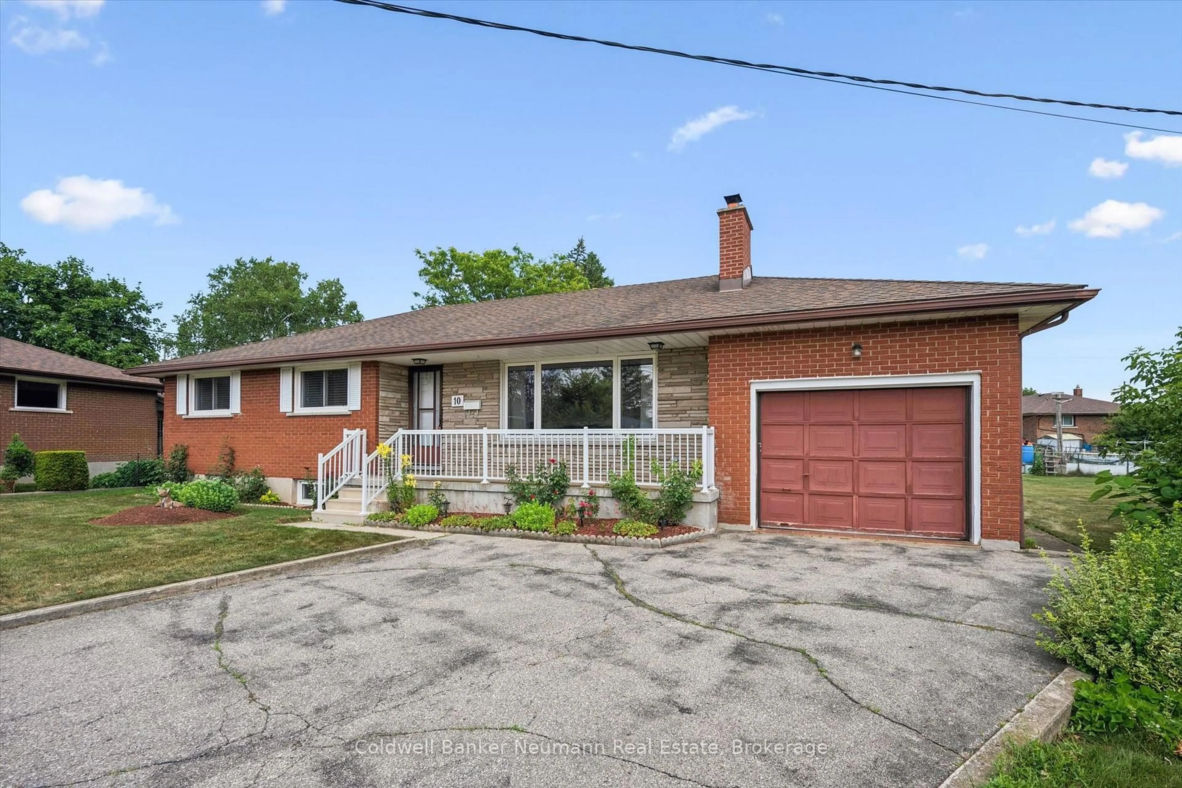 Home with brick exterior material, street for 10 Kara Lee Crt, Guelph Ontario N1E 4P2