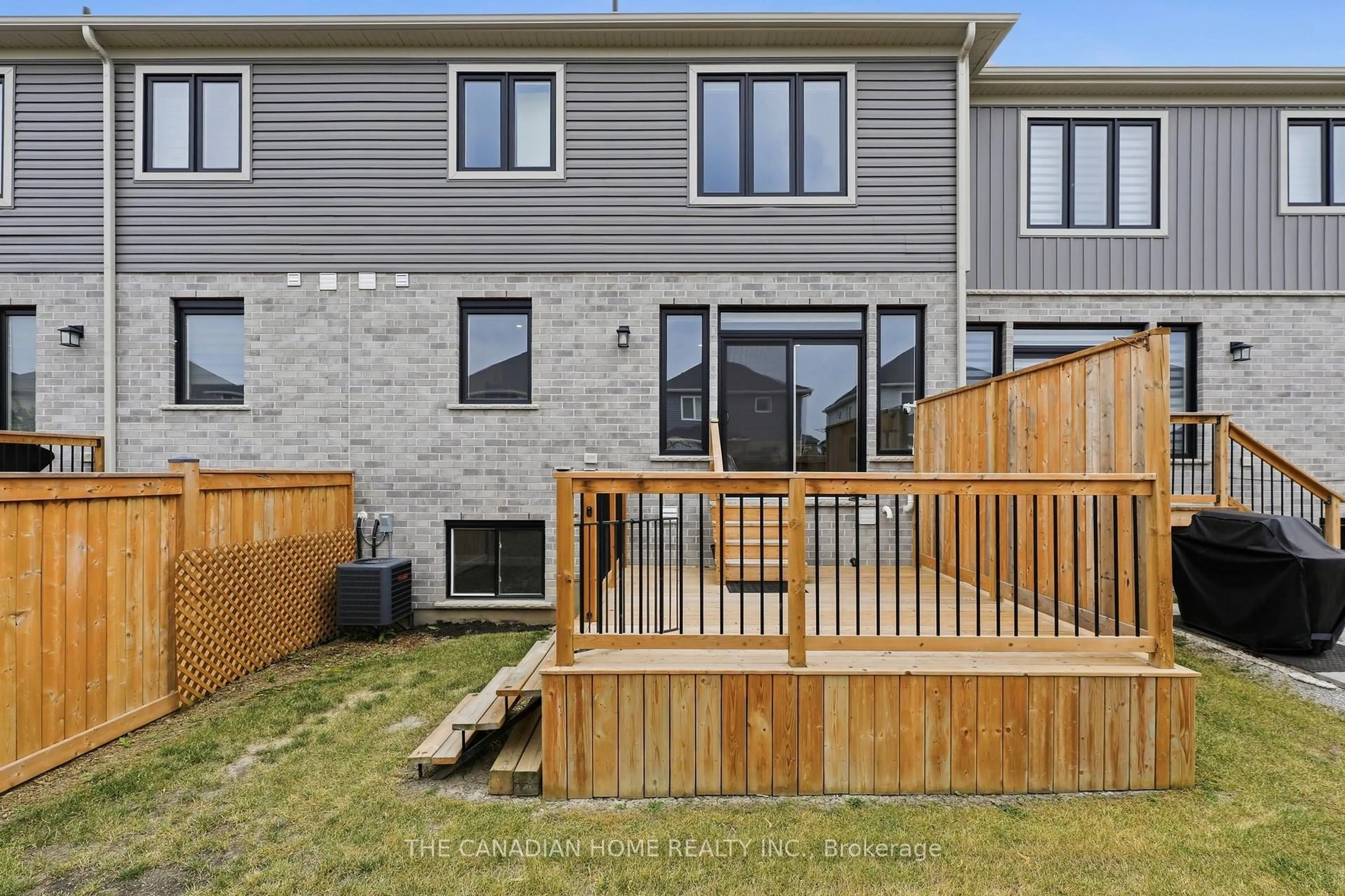 Patio, street for 93 Stonefield Lane #116, Middlesex Centre Ontario N0M 2A0