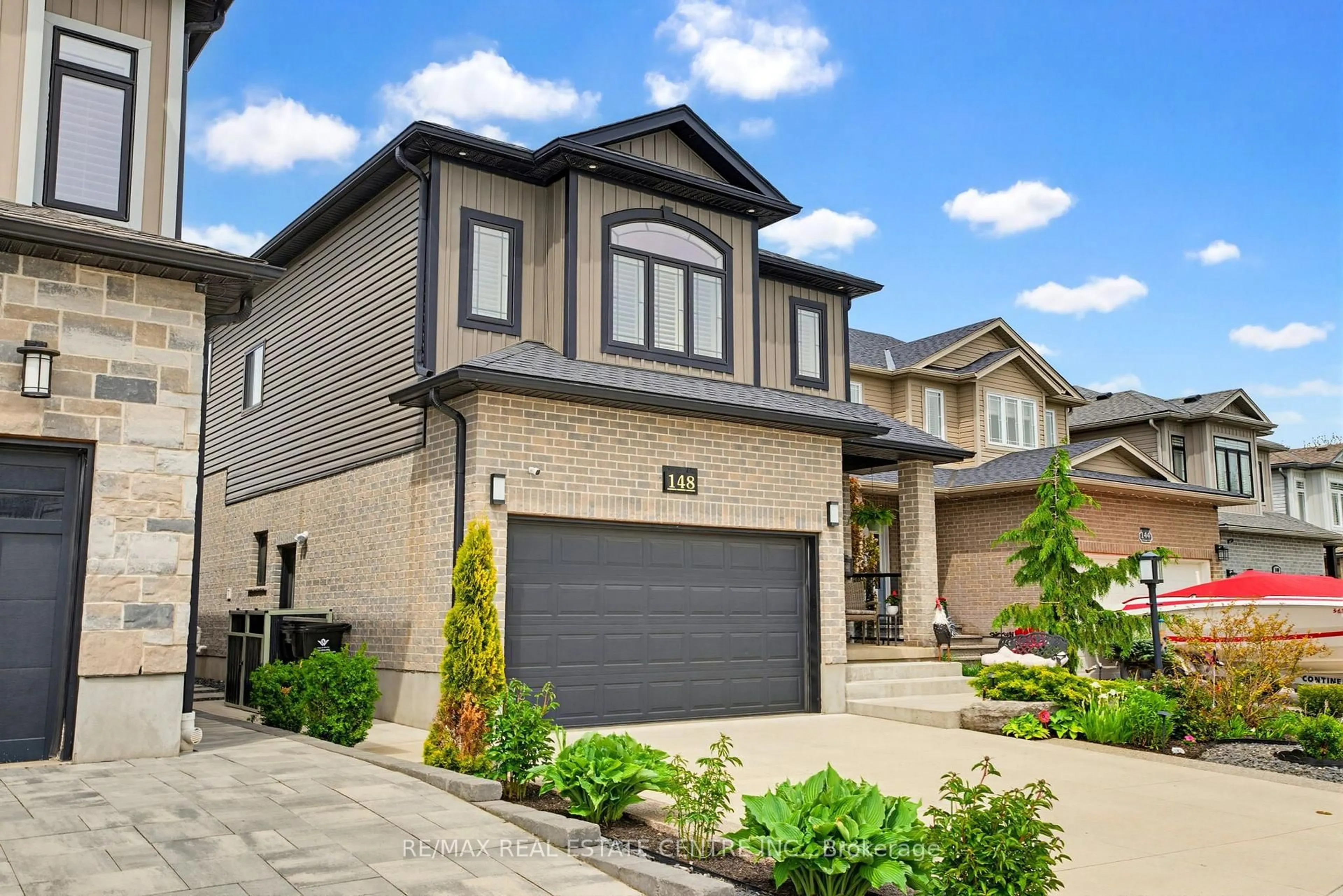 Home with brick exterior material, street for 148 Birkinshaw Rd, Cambridge Ontario N1P 0B4