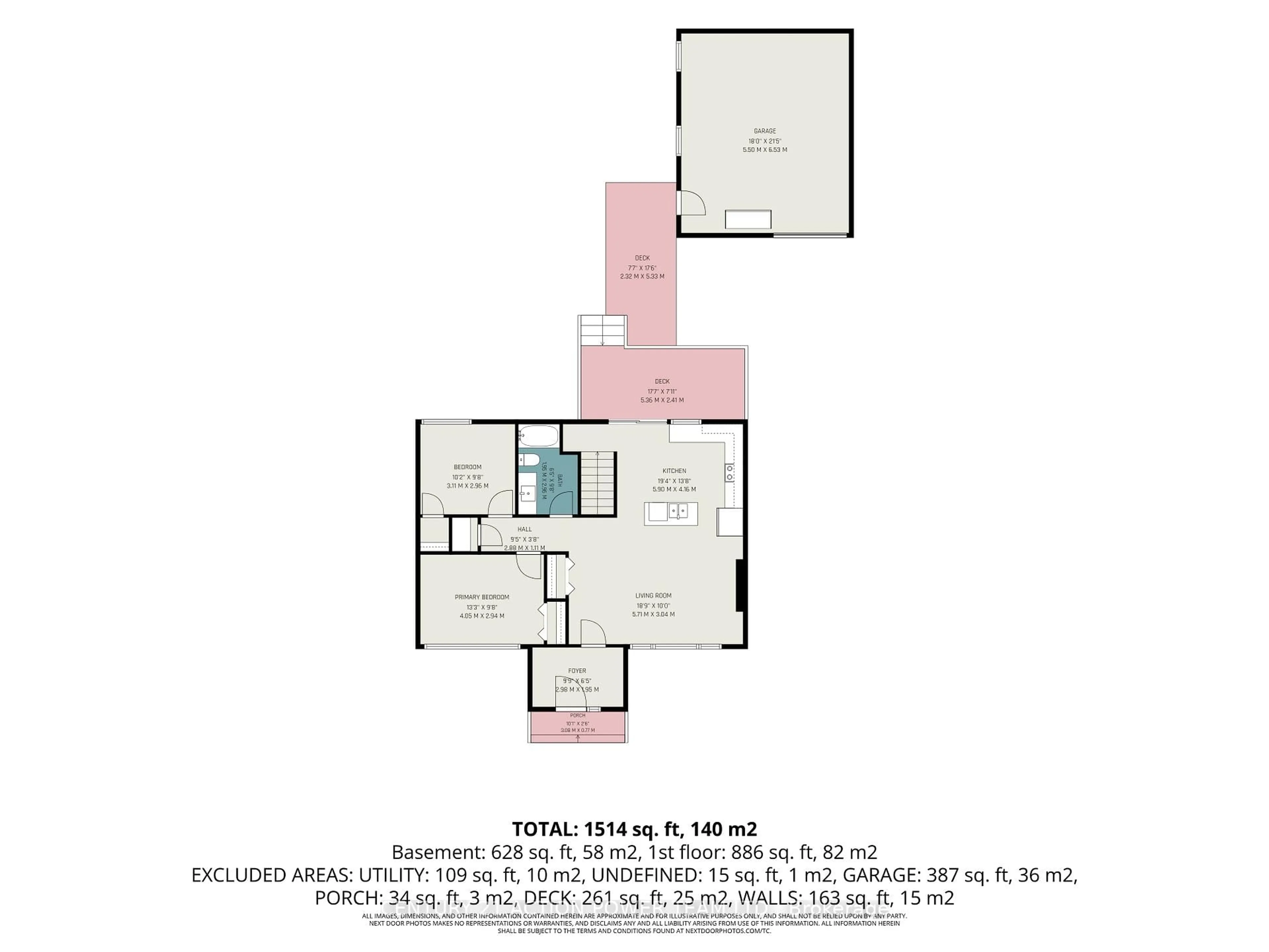 Floor plan for 422 ALLBIRCH Rd, Ottawa Ontario K0A 3M0
