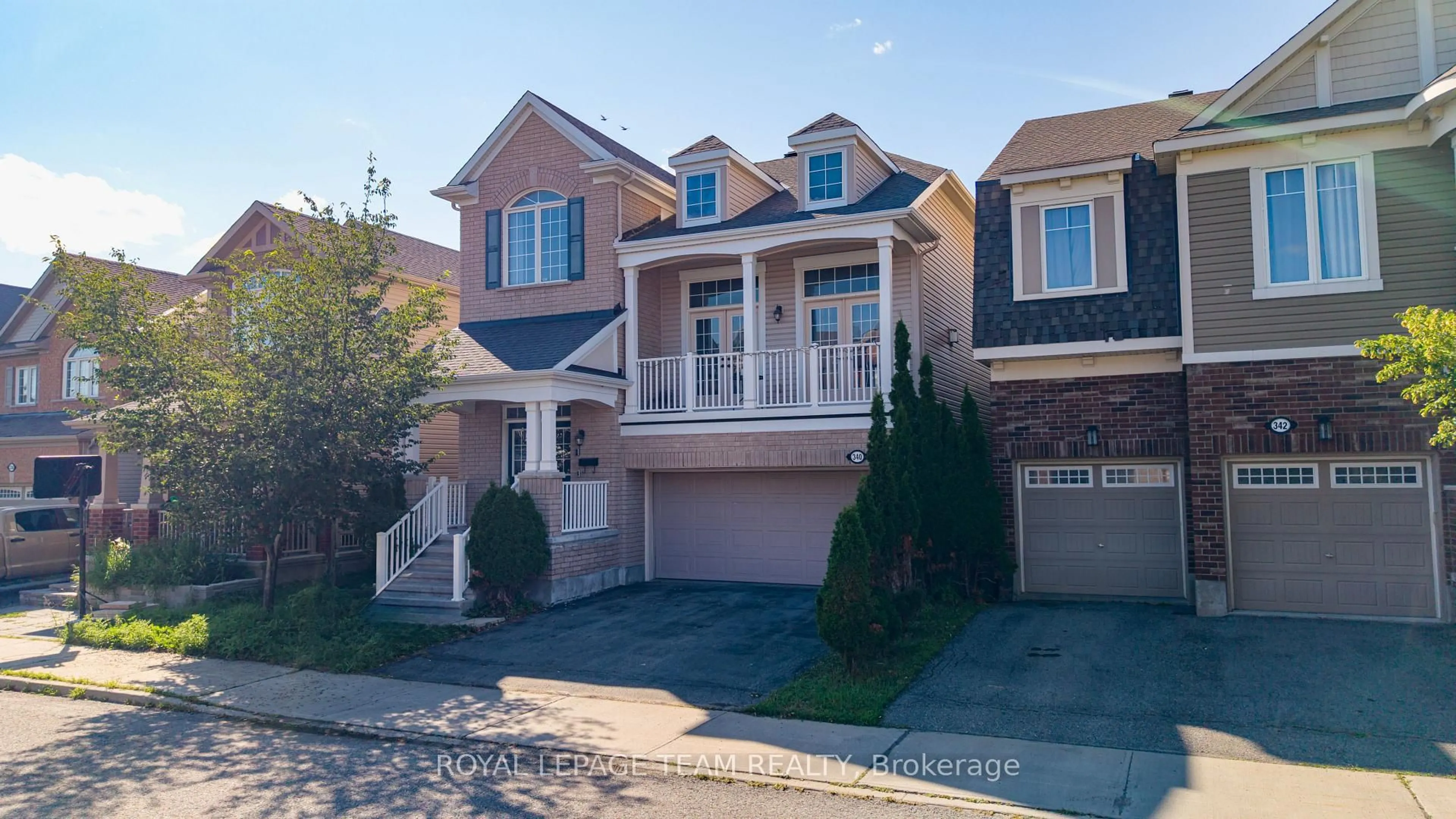 Home with brick exterior material, street for 340 Gallantry Way, Ottawa Ontario K2S 0R1