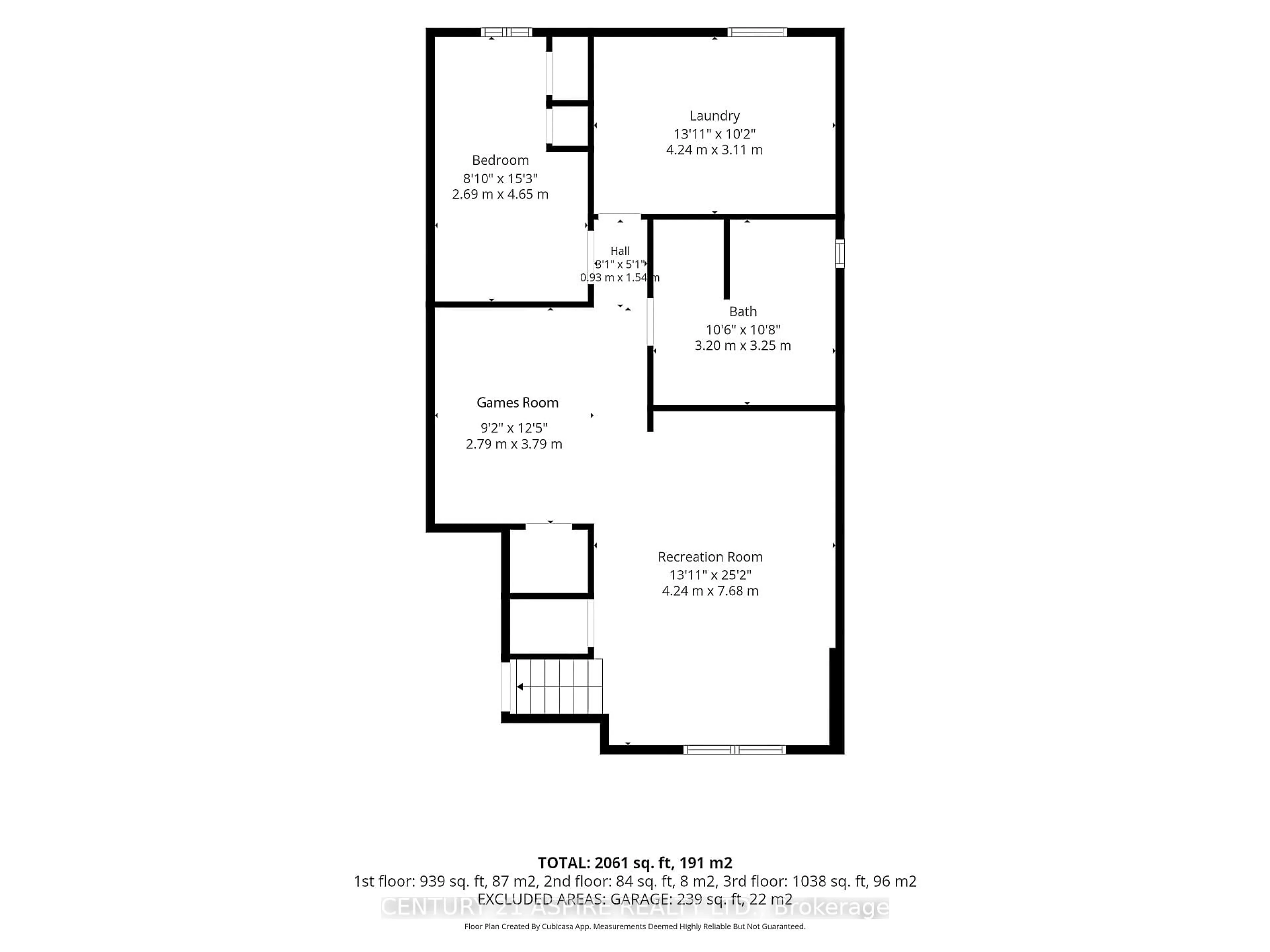 Floor plan for 23 Cardinal Cres, Petawawa Ontario K8H 3P1