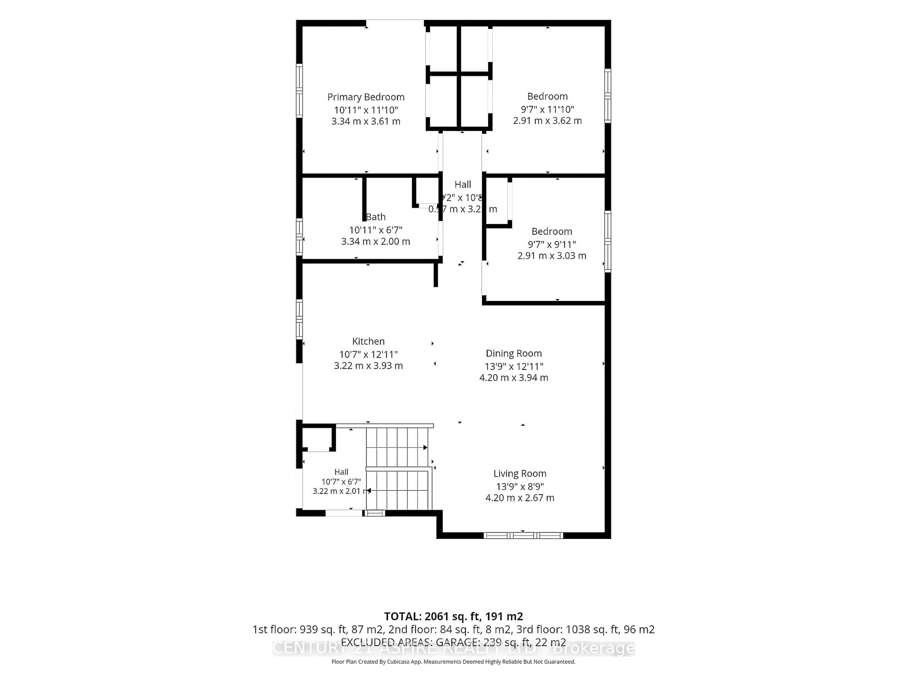 Floor plan for 23 Cardinal Cres, Petawawa Ontario K8H 3P1
