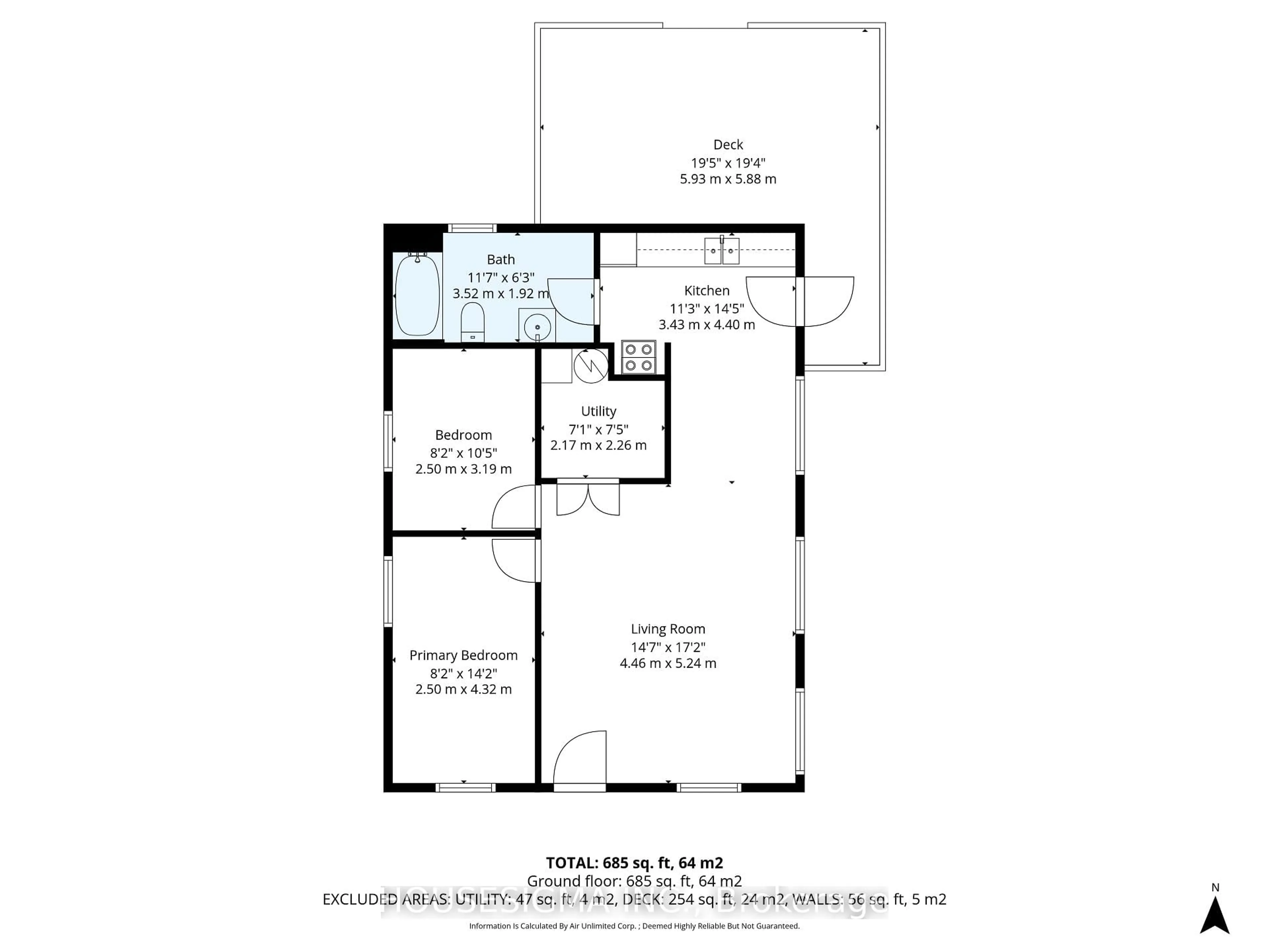 Floor plan for 3852 Brunswick Ave, Fort Erie Ontario L0S 1B0