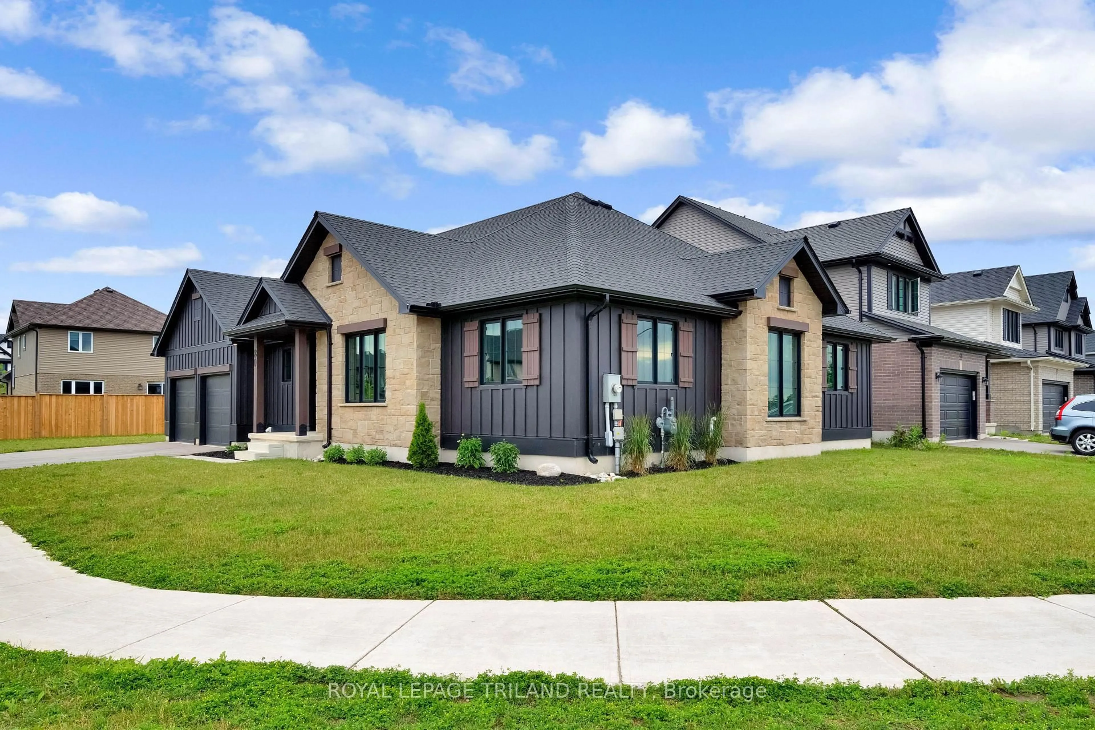 Home with brick exterior material, street for 80 Styles Dr, St. Thomas Ontario N5R 0K6
