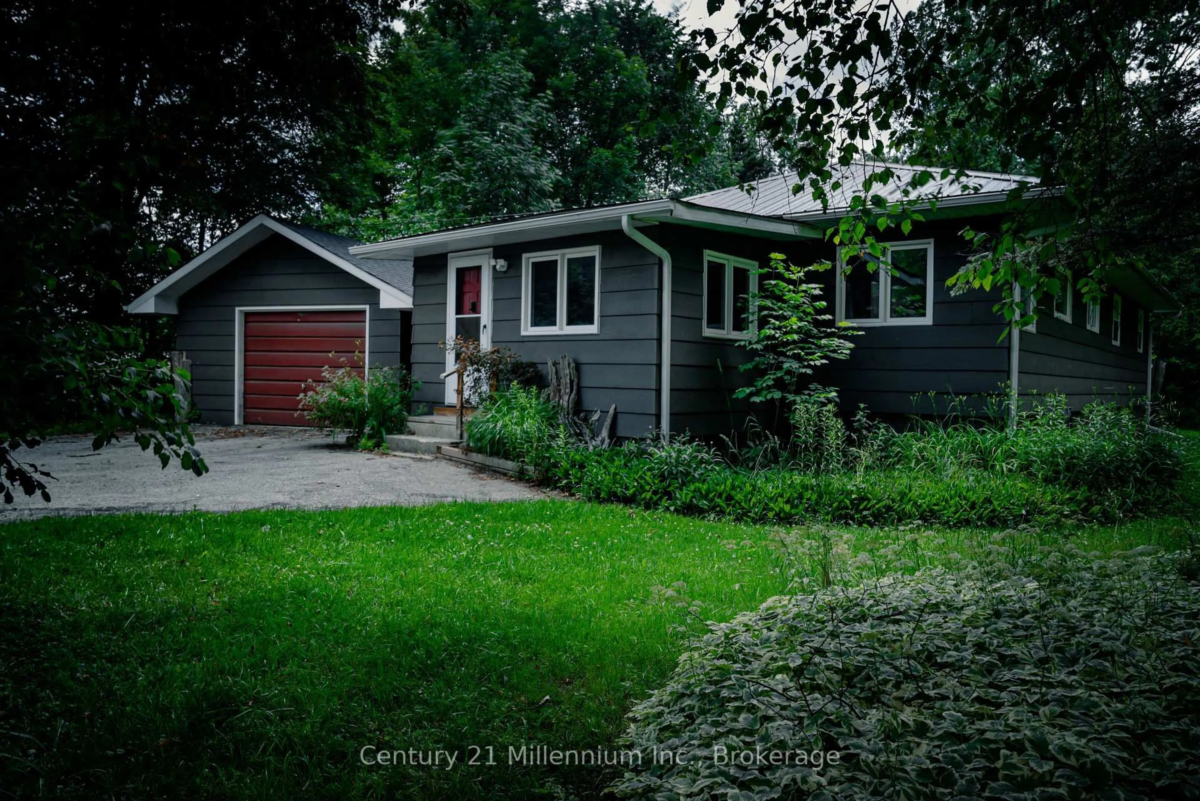 Home with vinyl exterior material, street for 175134 Grey Road 30 Rd, Grey Highlands Ontario N0C 1H0