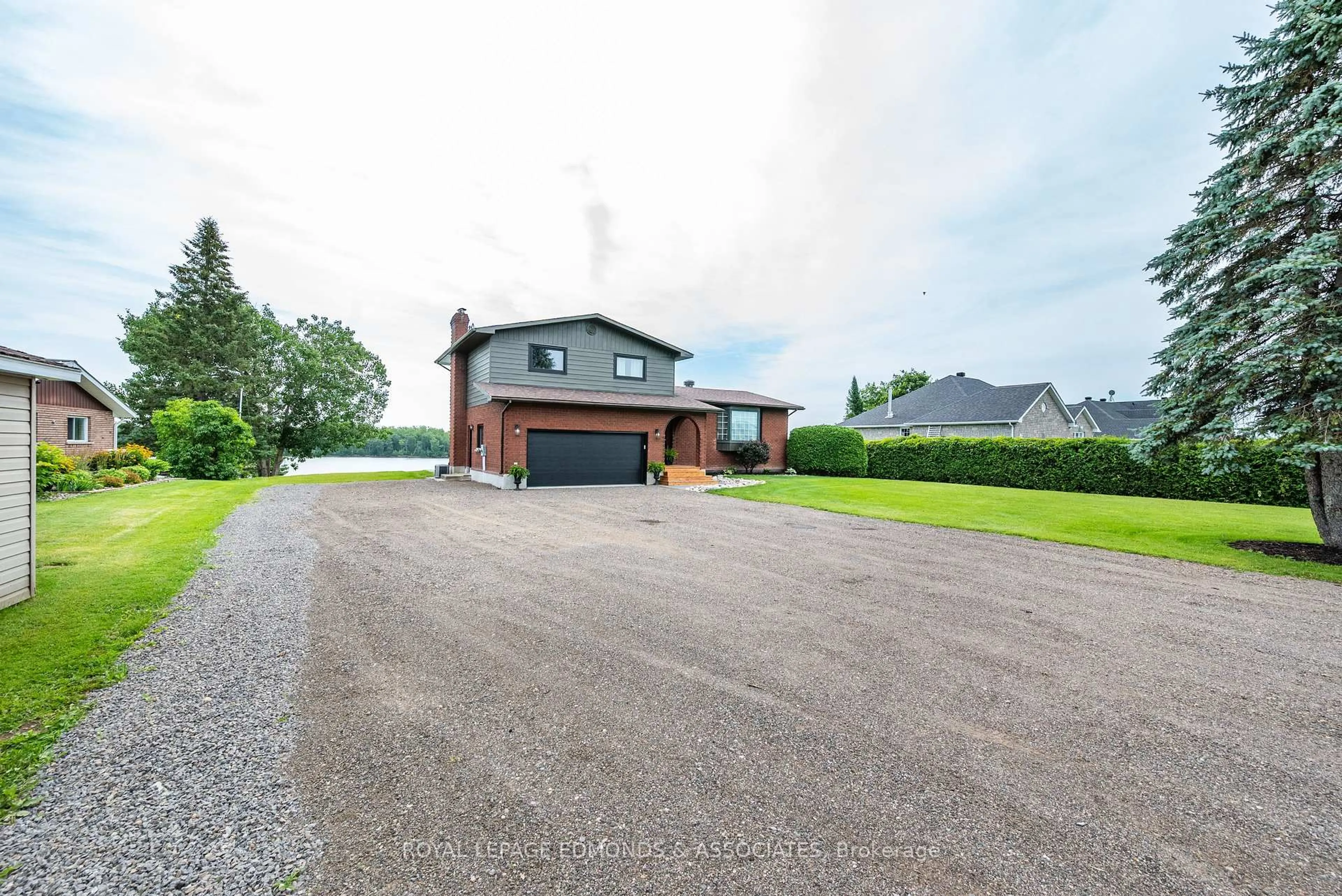 A pic from outside/outdoor area/front of a property/back of a property/a pic from drone, street for 29 Lachance Tr, Beachburg Ontario K0J 1C0