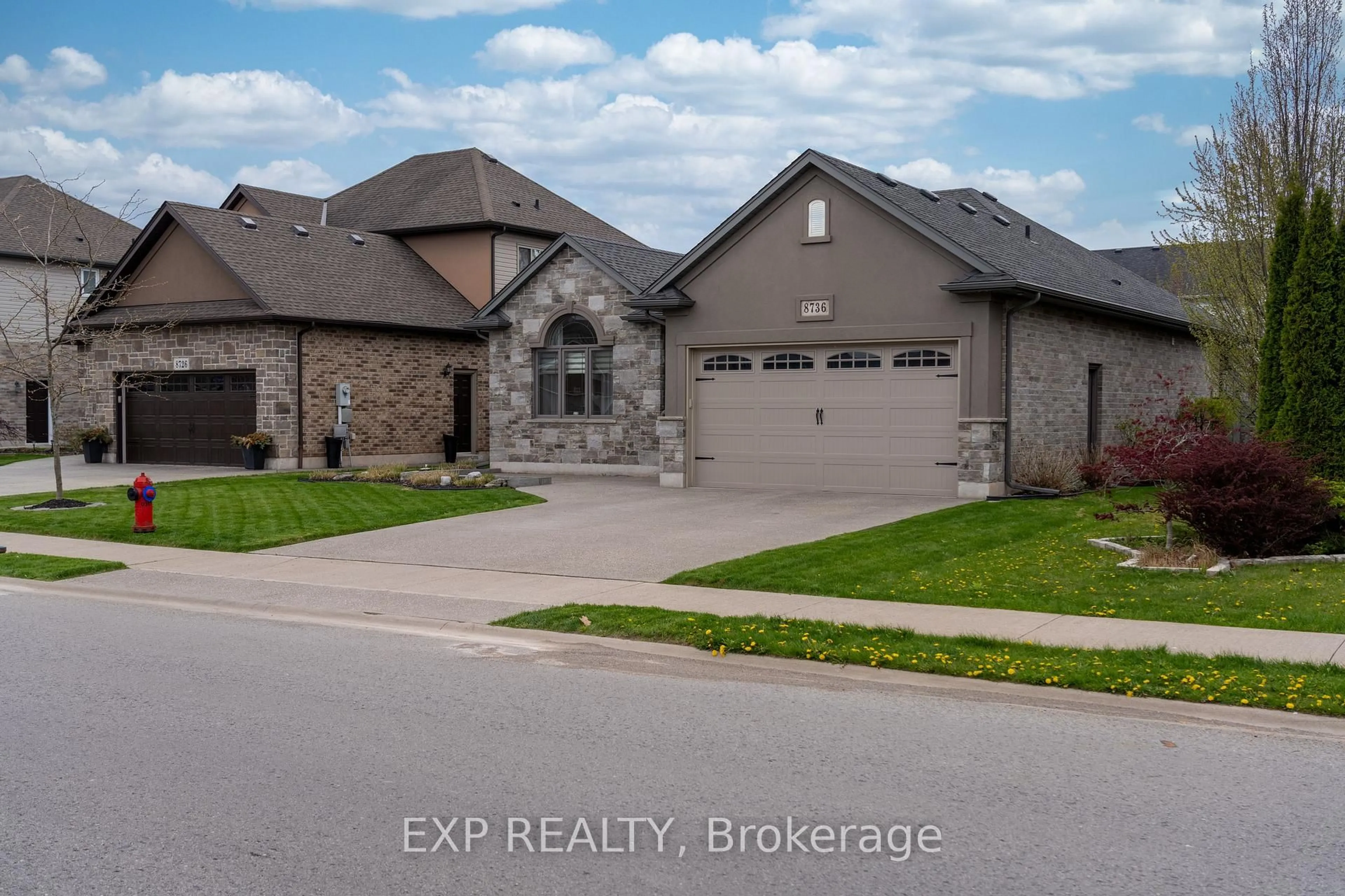 Home with brick exterior material, street for 8736 Angie Dr, Niagara Falls Ontario L2H 0H9